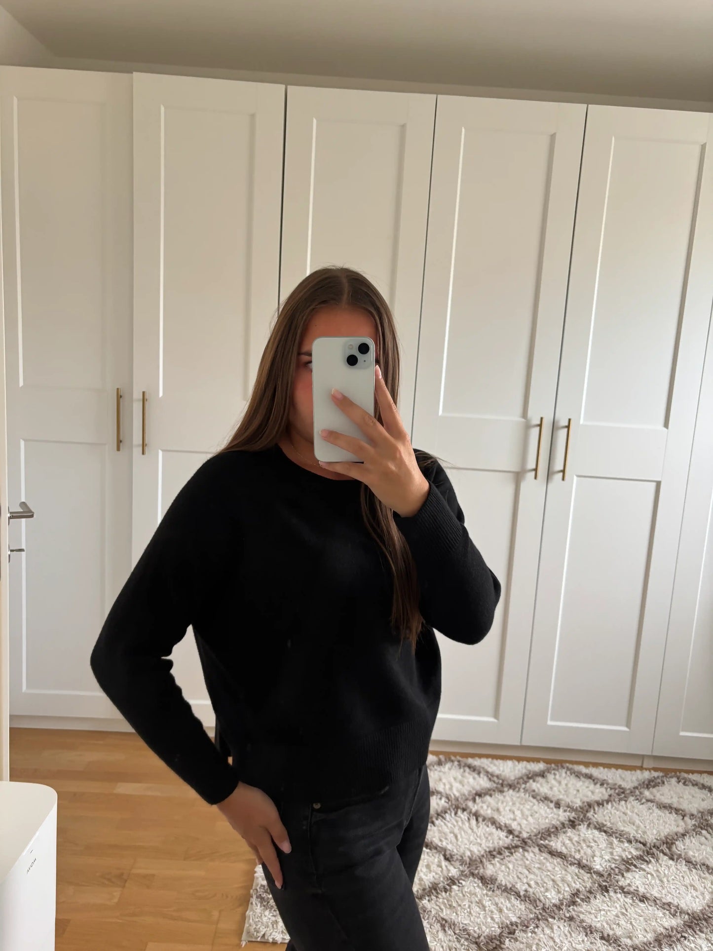 Pullover "Basic" Schwarz