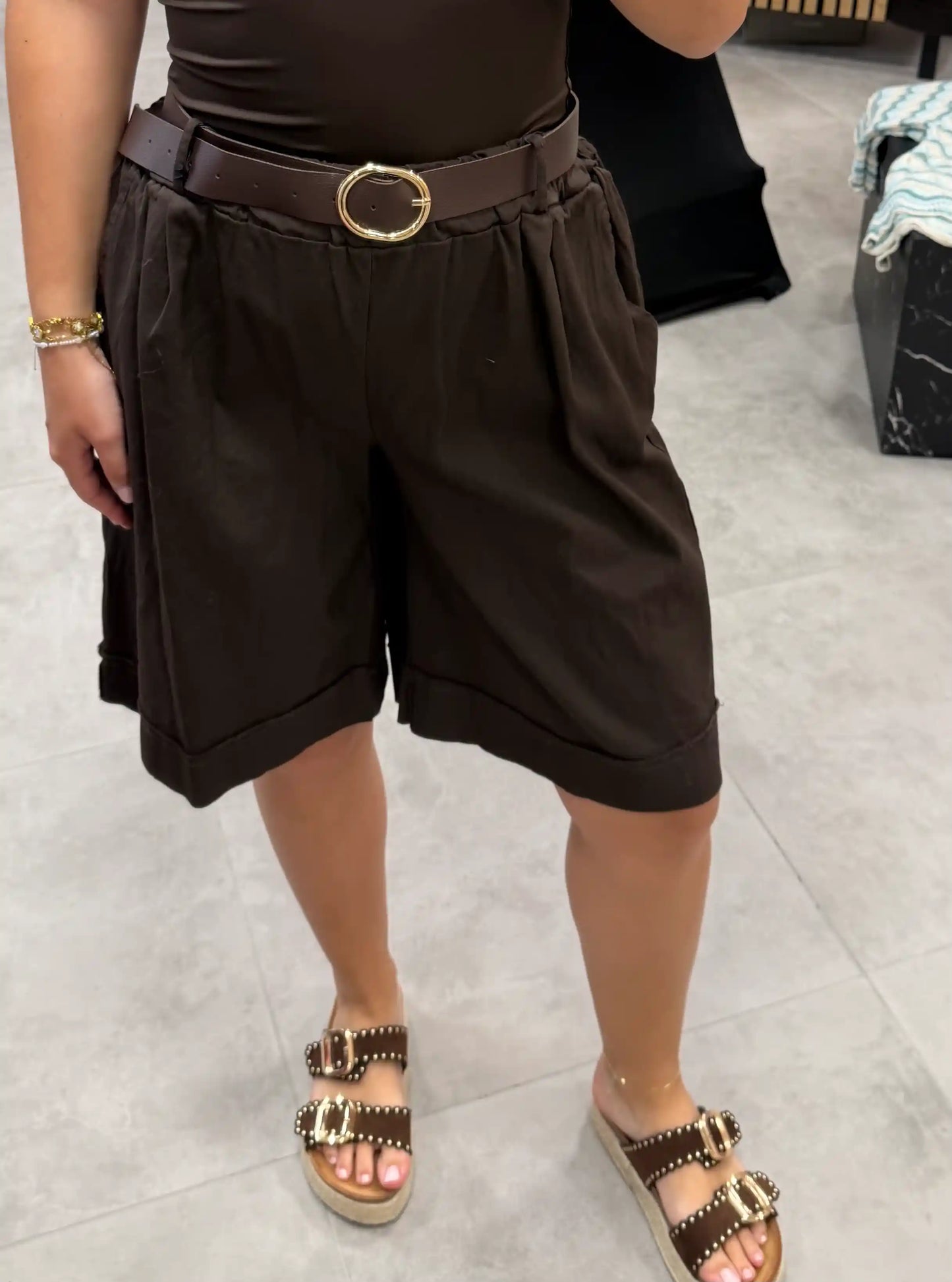 Bermuda-Shorts Braun