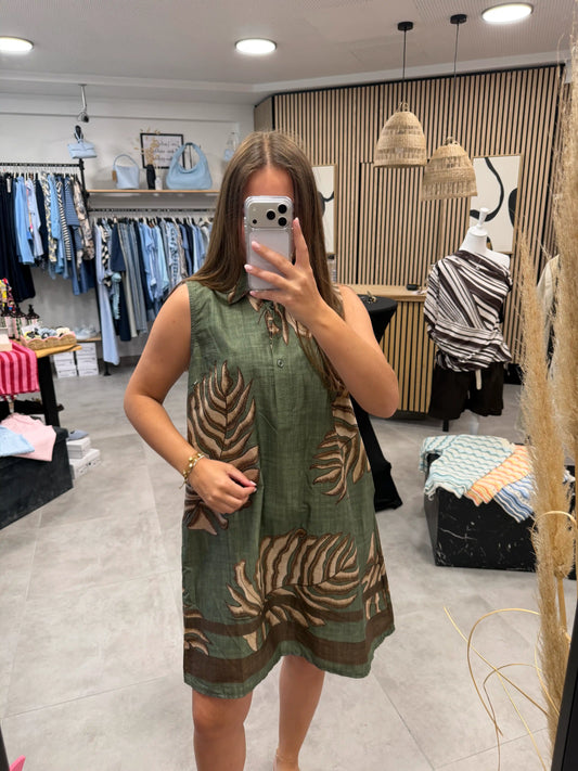 Kleid "Palma" Olivegrün