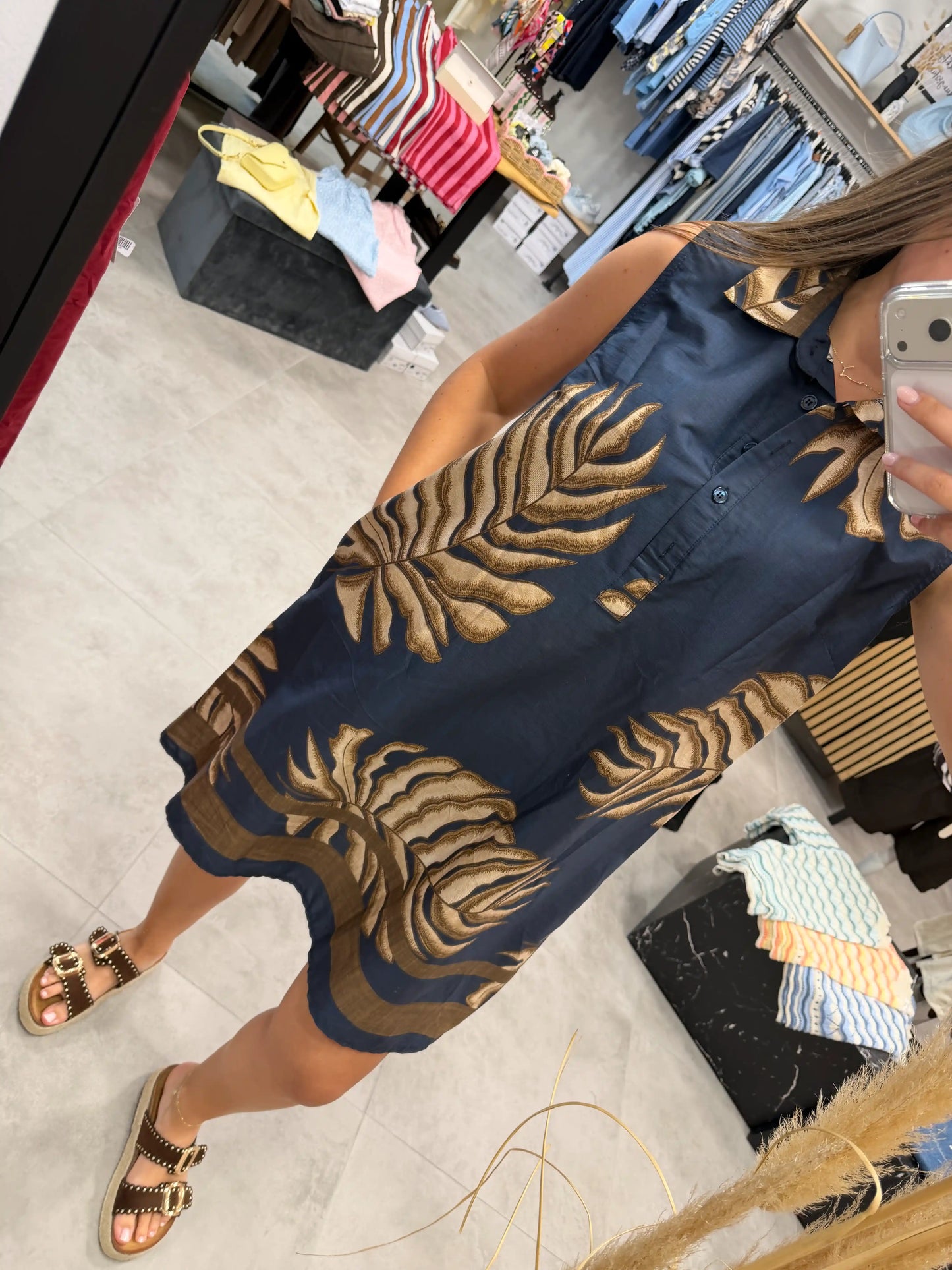Kleid "Palma" Dunkelblau