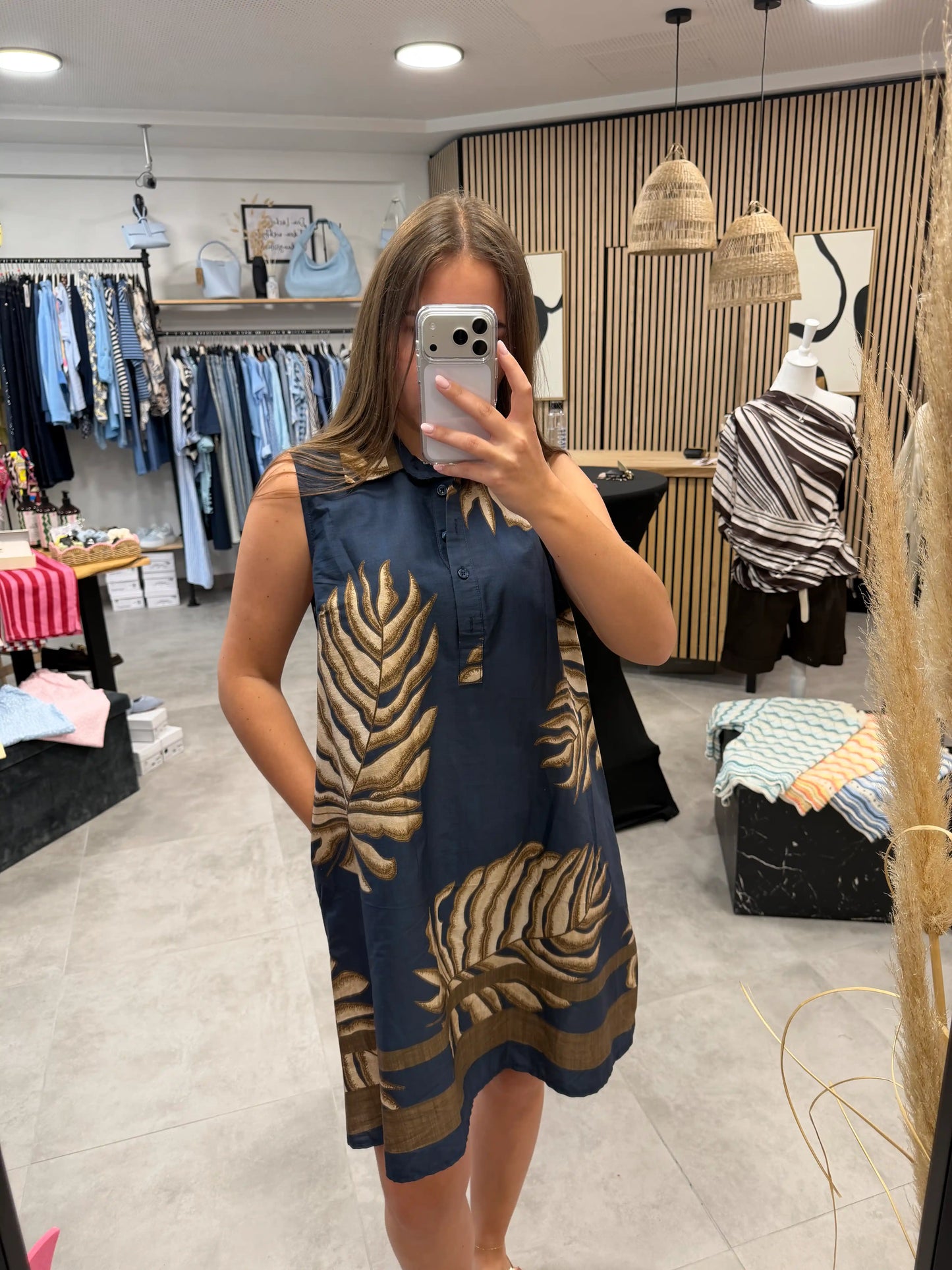 Kleid "Palma" Dunkelblau