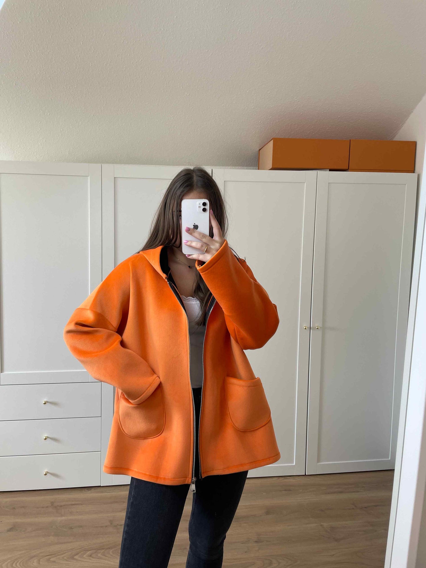 Jacke "Shine" Orange