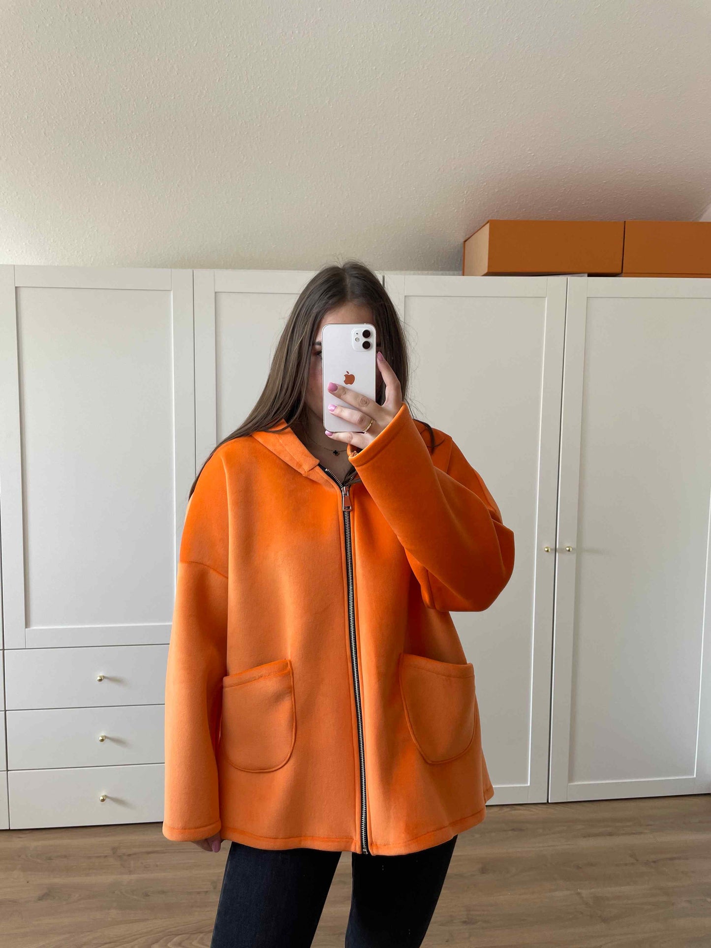 Jacke "Shine" Orange