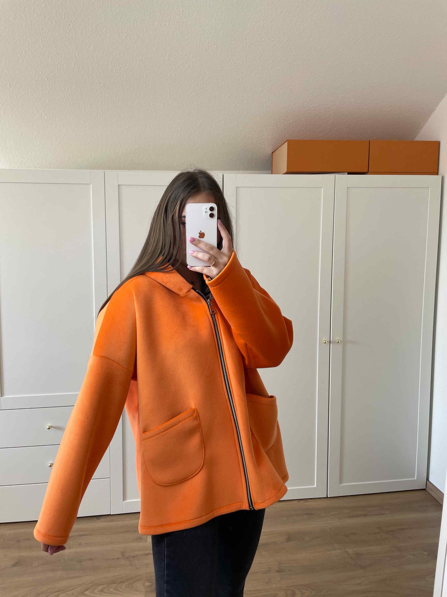 Jacke "Shine" Orange