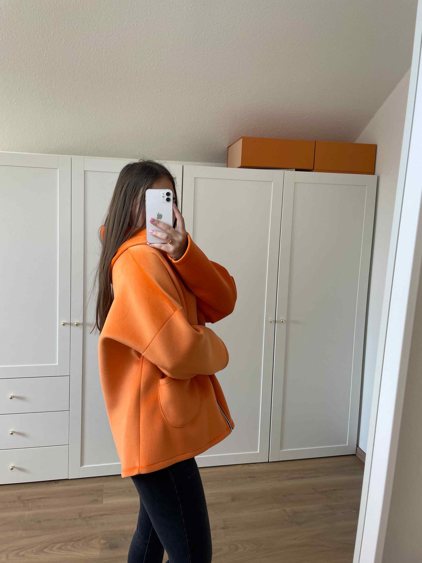 Jacke "Shine" Orange