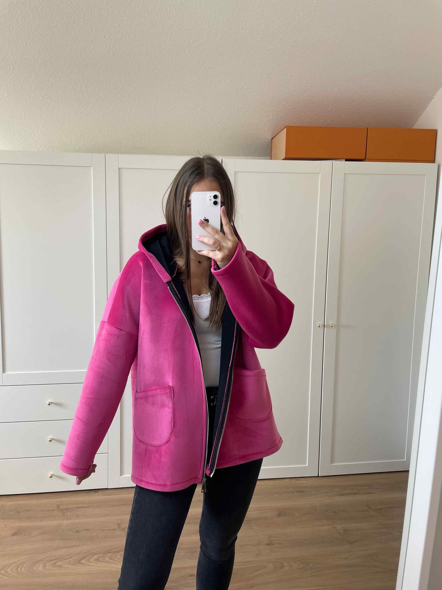 Jacke "Shine" Pink