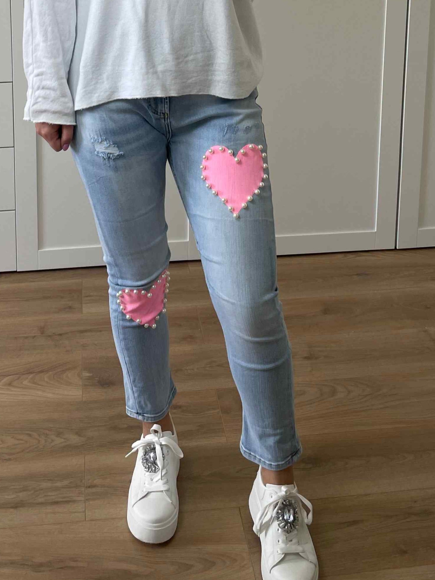 Jeans "Pinkheart"