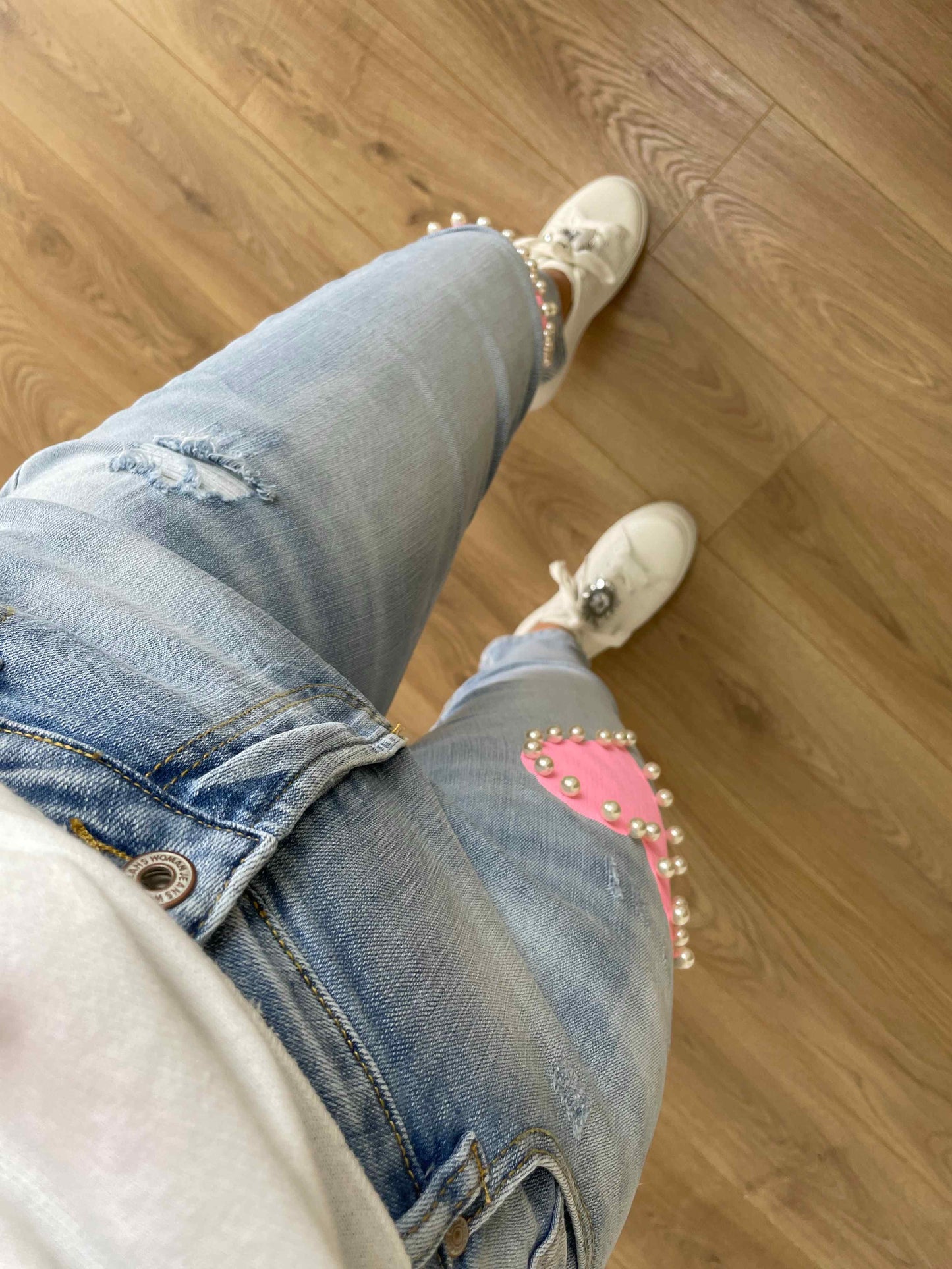 Jeans "Pinkheart"