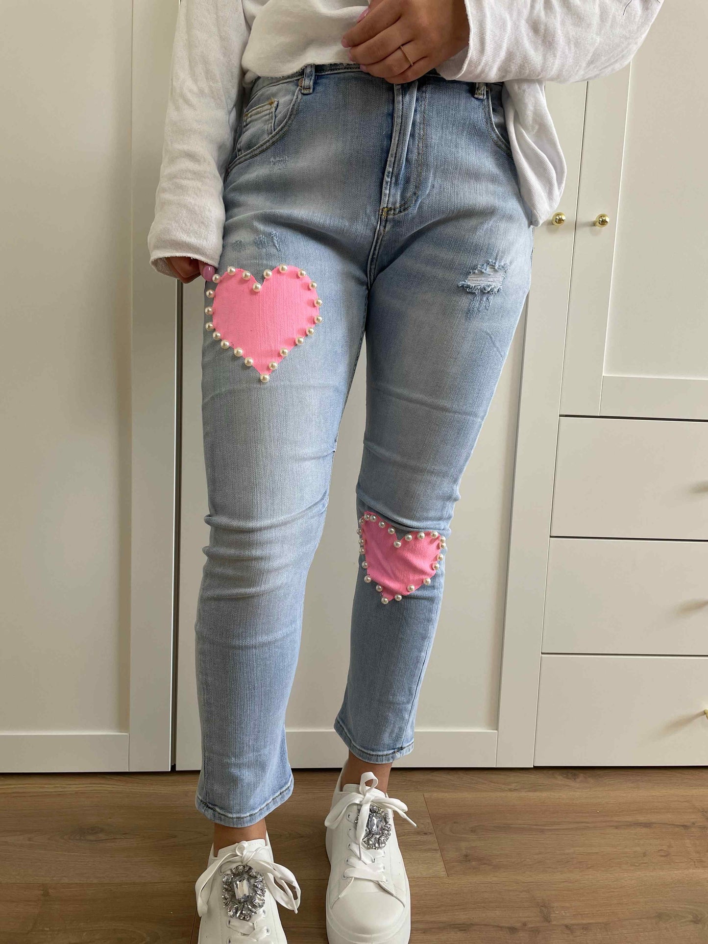 Jeans "Pinkheart"