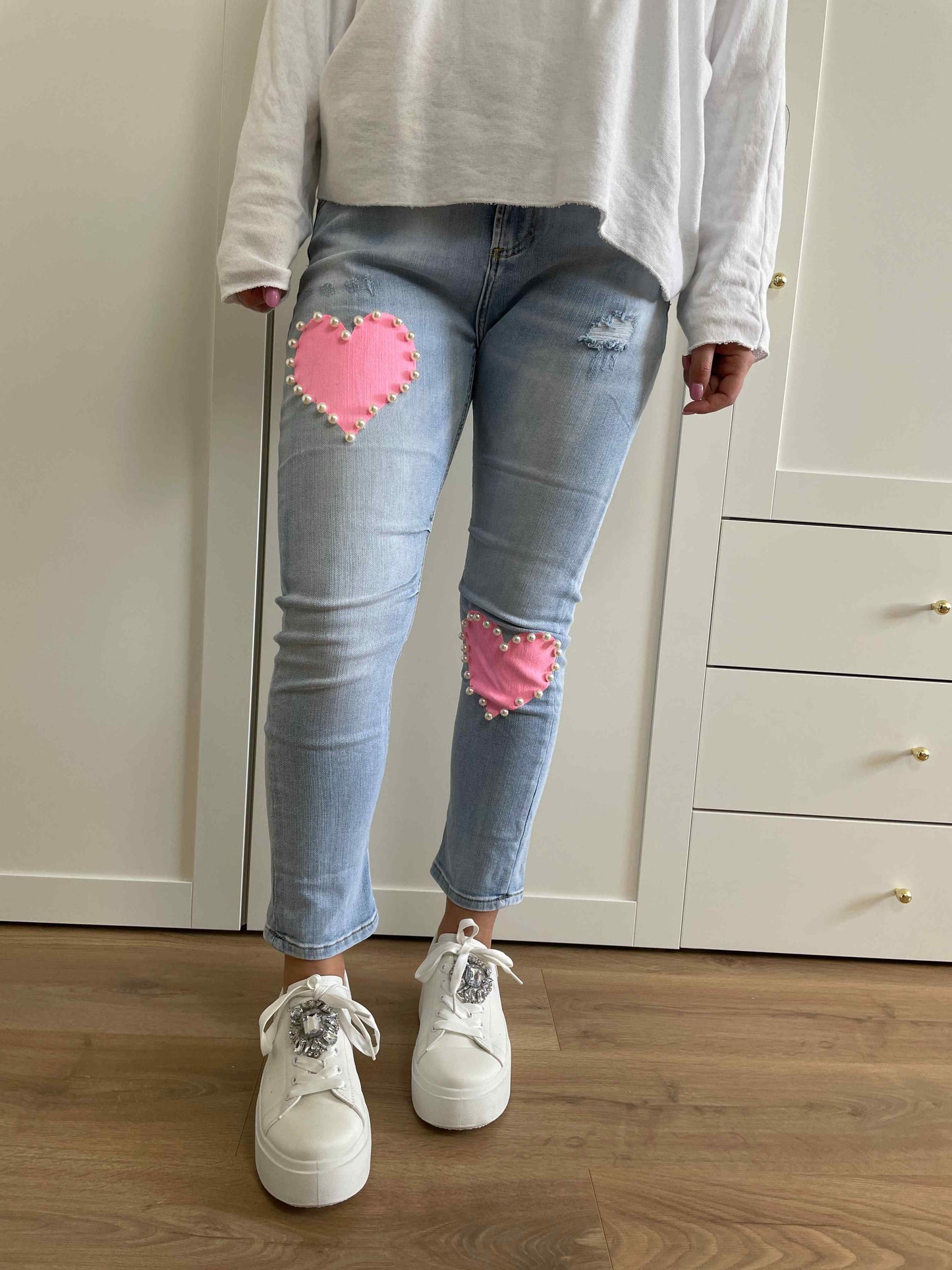 Jeans "Pinkheart"