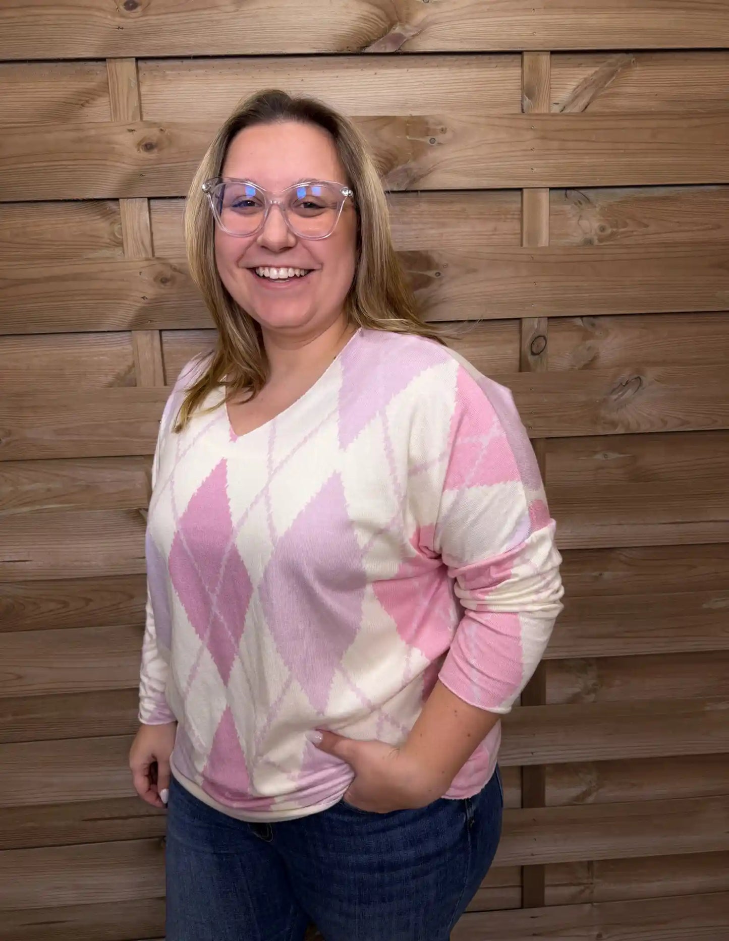 Pullover "Cozyheritage" Rosa