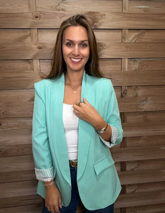 Blazer "Urban Classic" Türkis