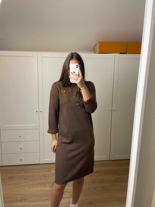 Kleid "Browni" Dunkelbraun