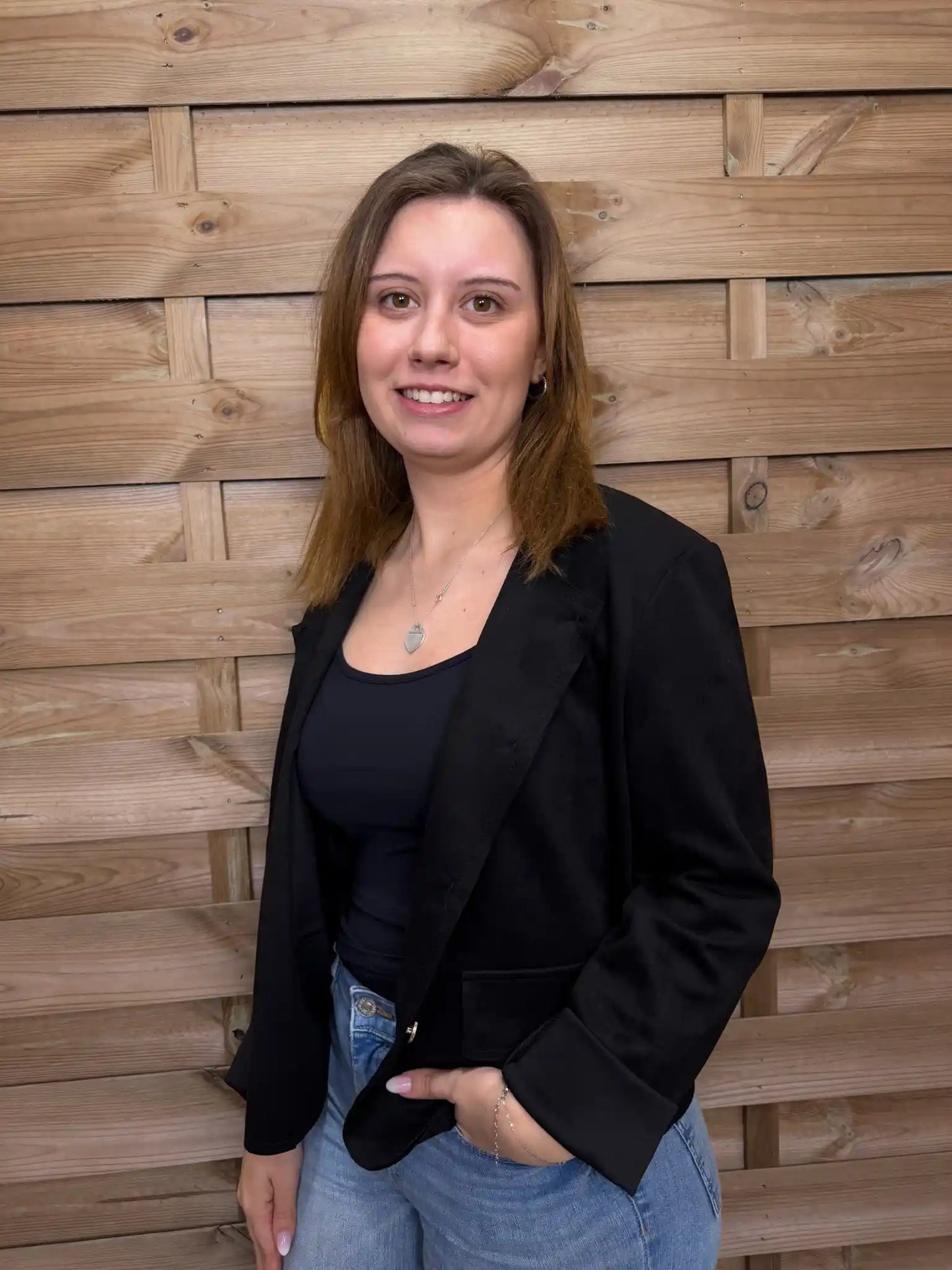 Jacke "Classy Velvet" Schwarz