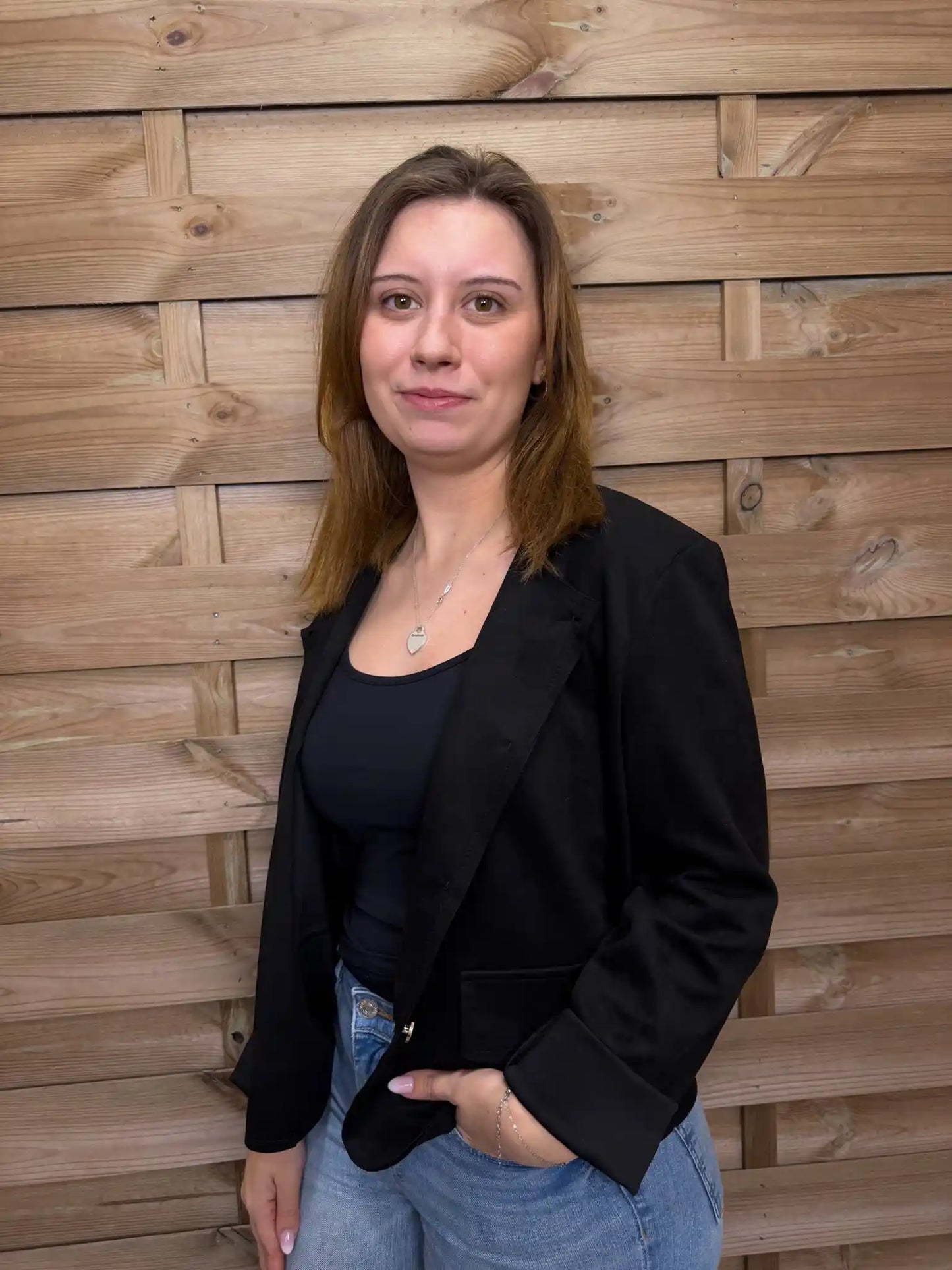 Jacke "Classy Velvet" Schwarz