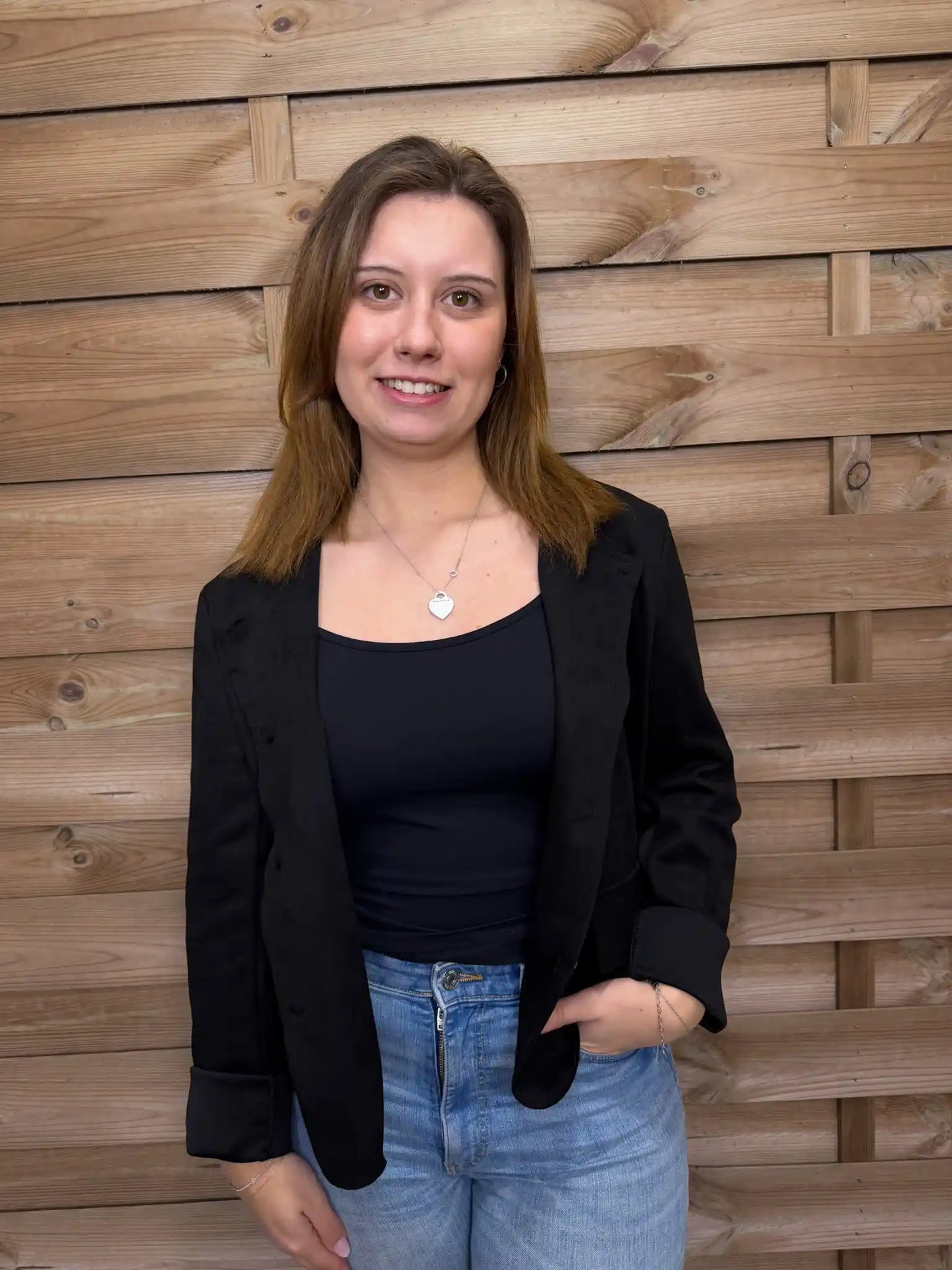 Jacke "Classy Velvet" Schwarz