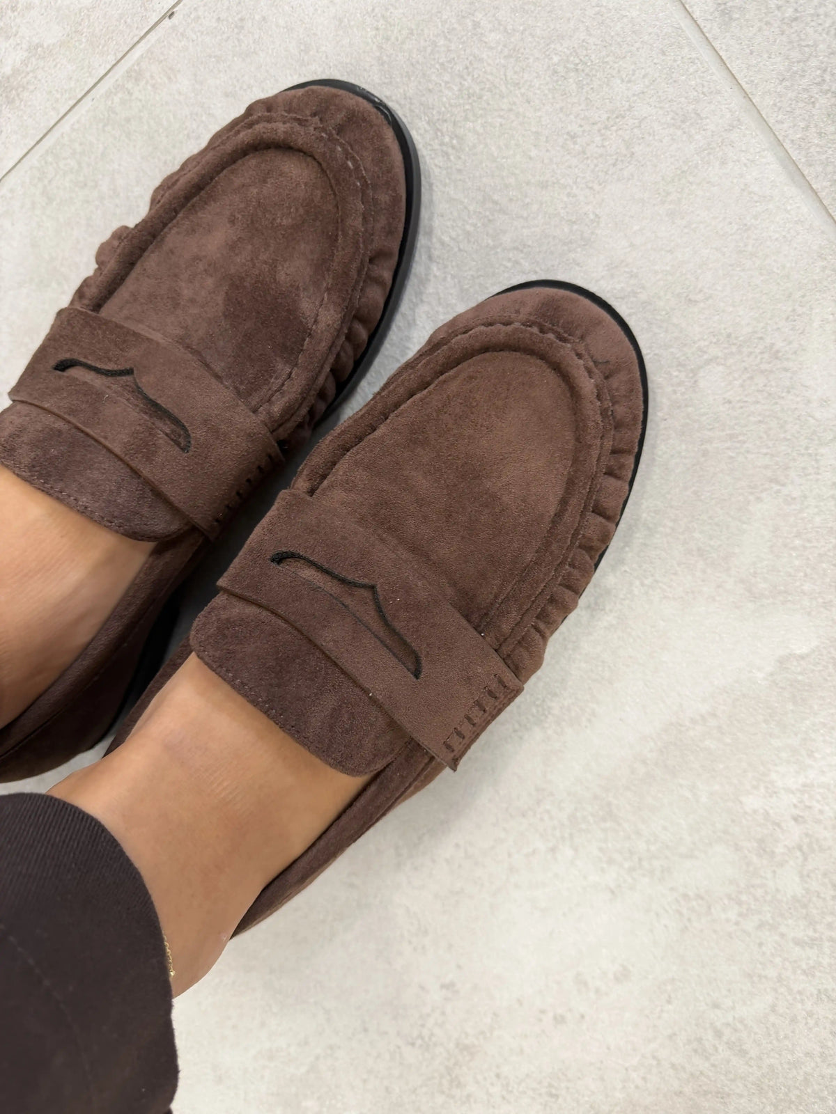 Loafer "Velvet" Braun