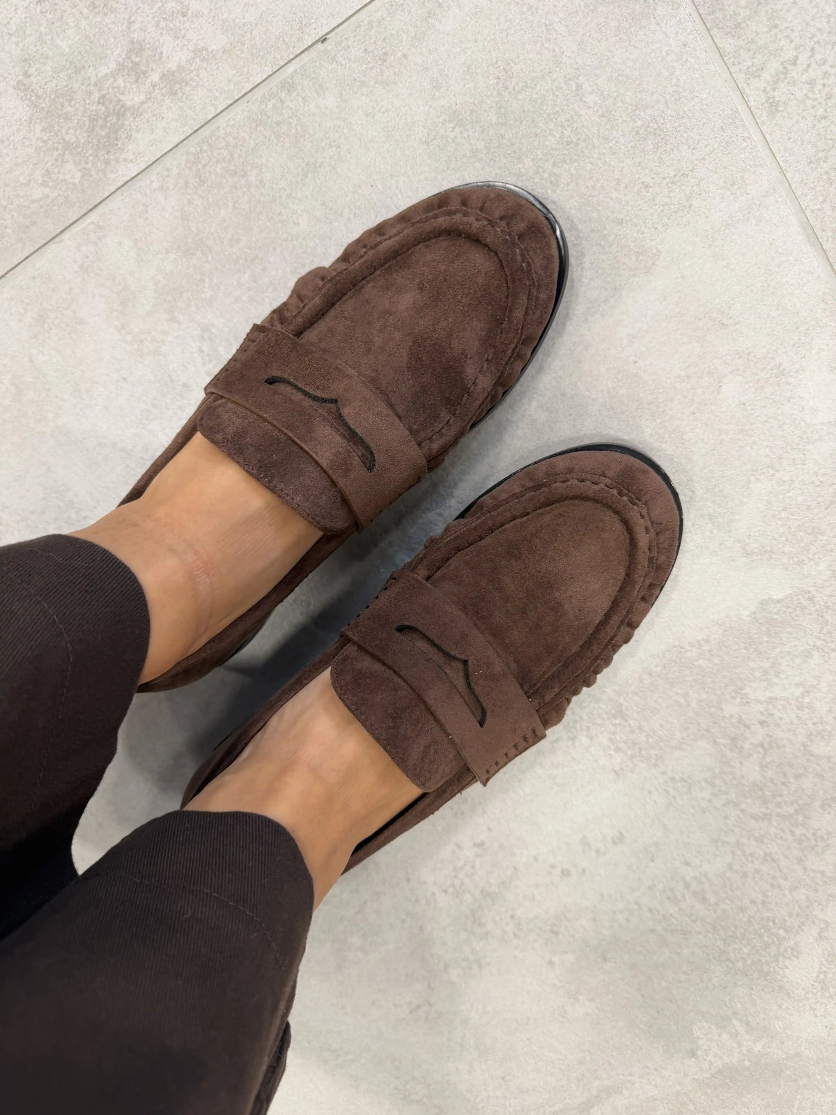 Loafer "Velvet" Braun