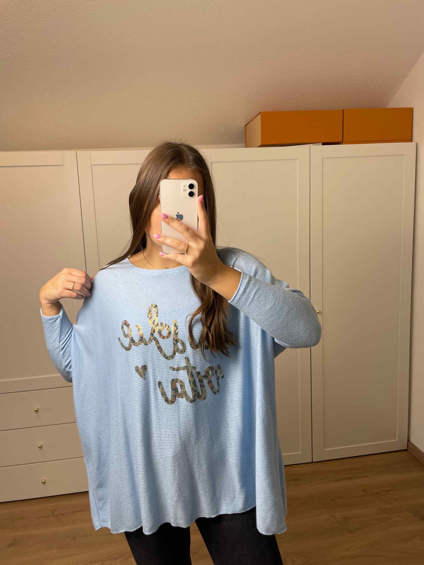 Pullover "La Dolce Vita" Hellblau