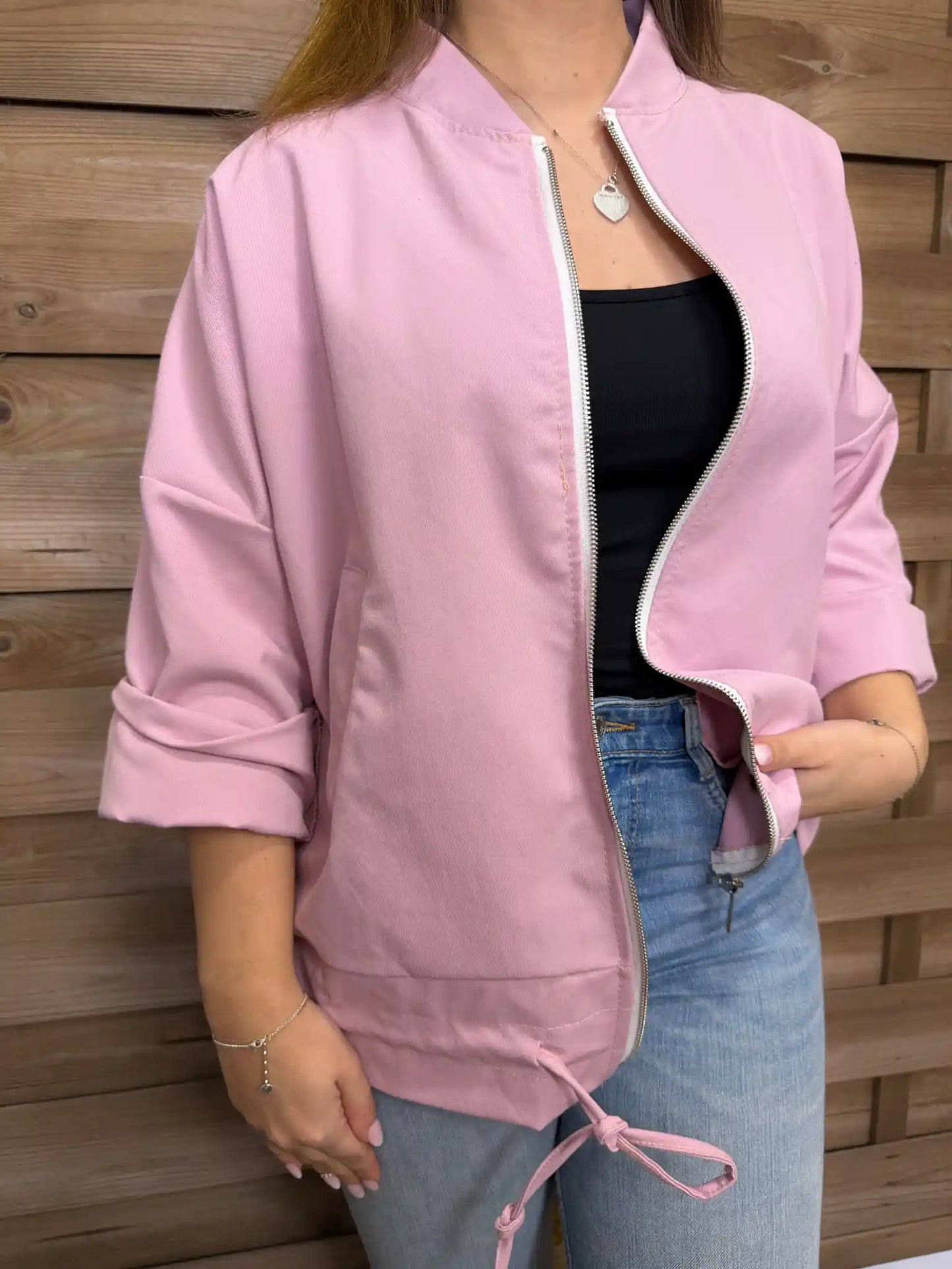 Jacke "Street Style" Rosa