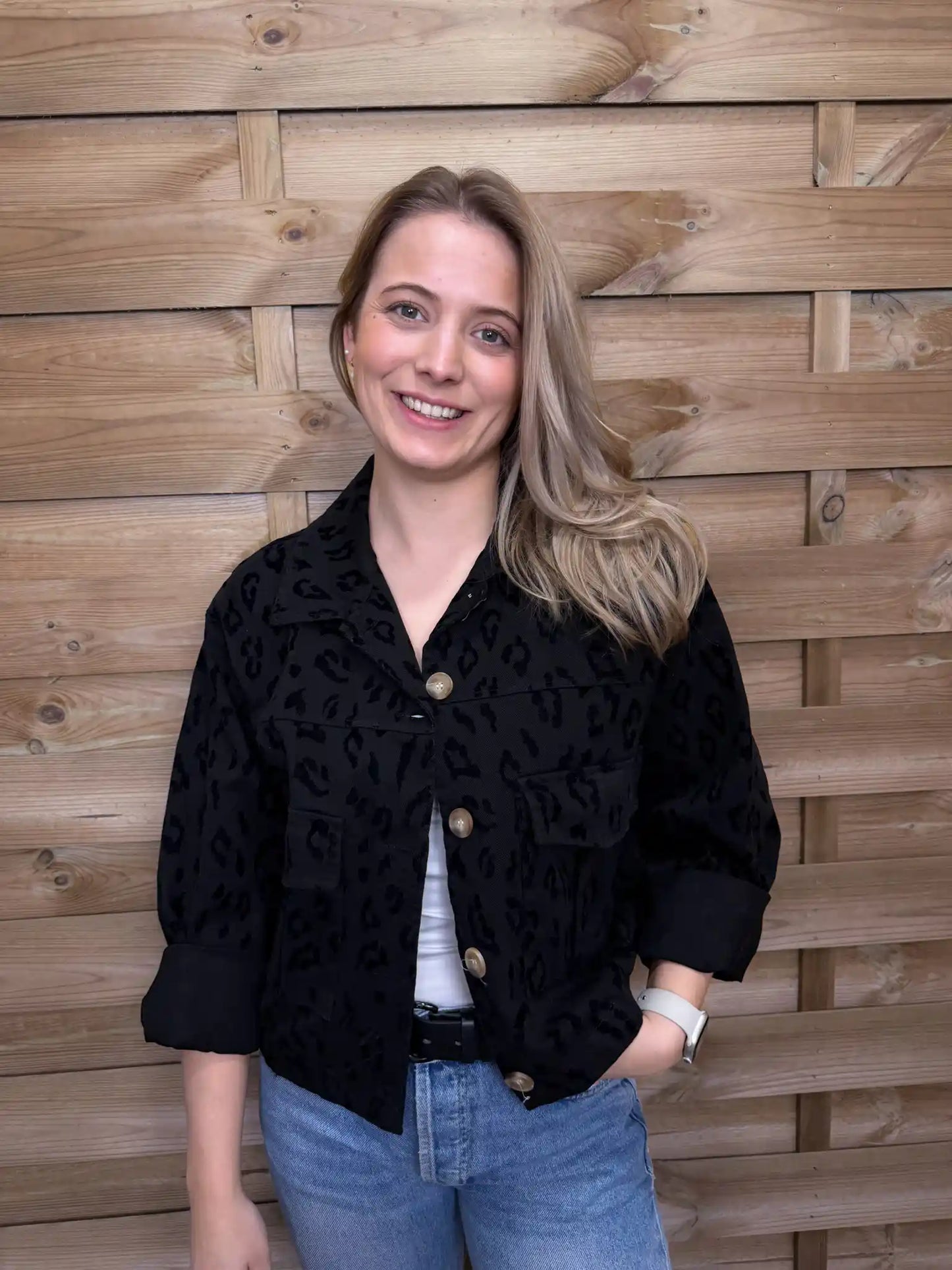 Jacke "Wild Chic" Schwarz