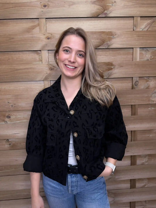 Jacke "Wild Chic" Schwarz