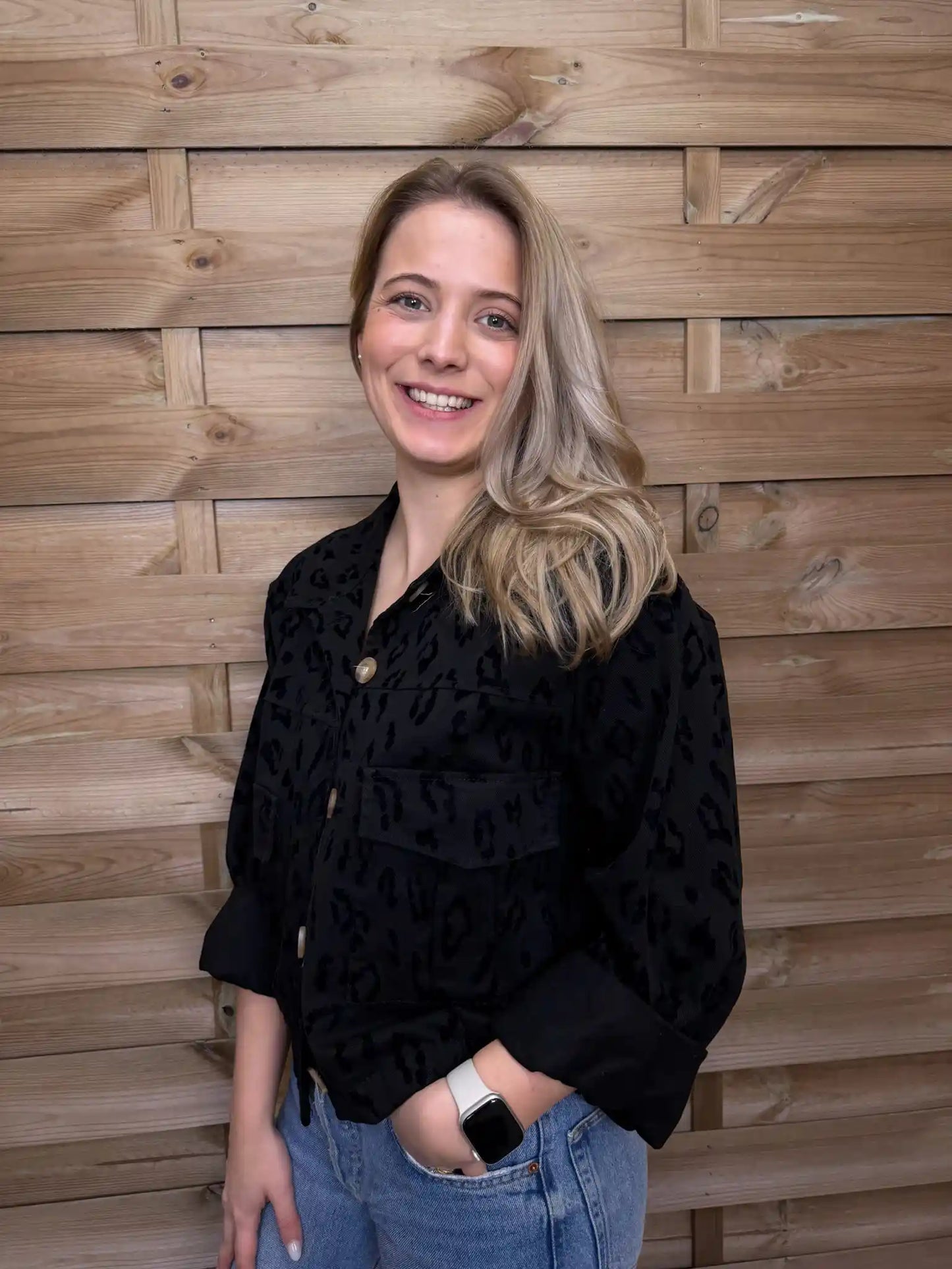 Jacke "Wild Chic" Schwarz