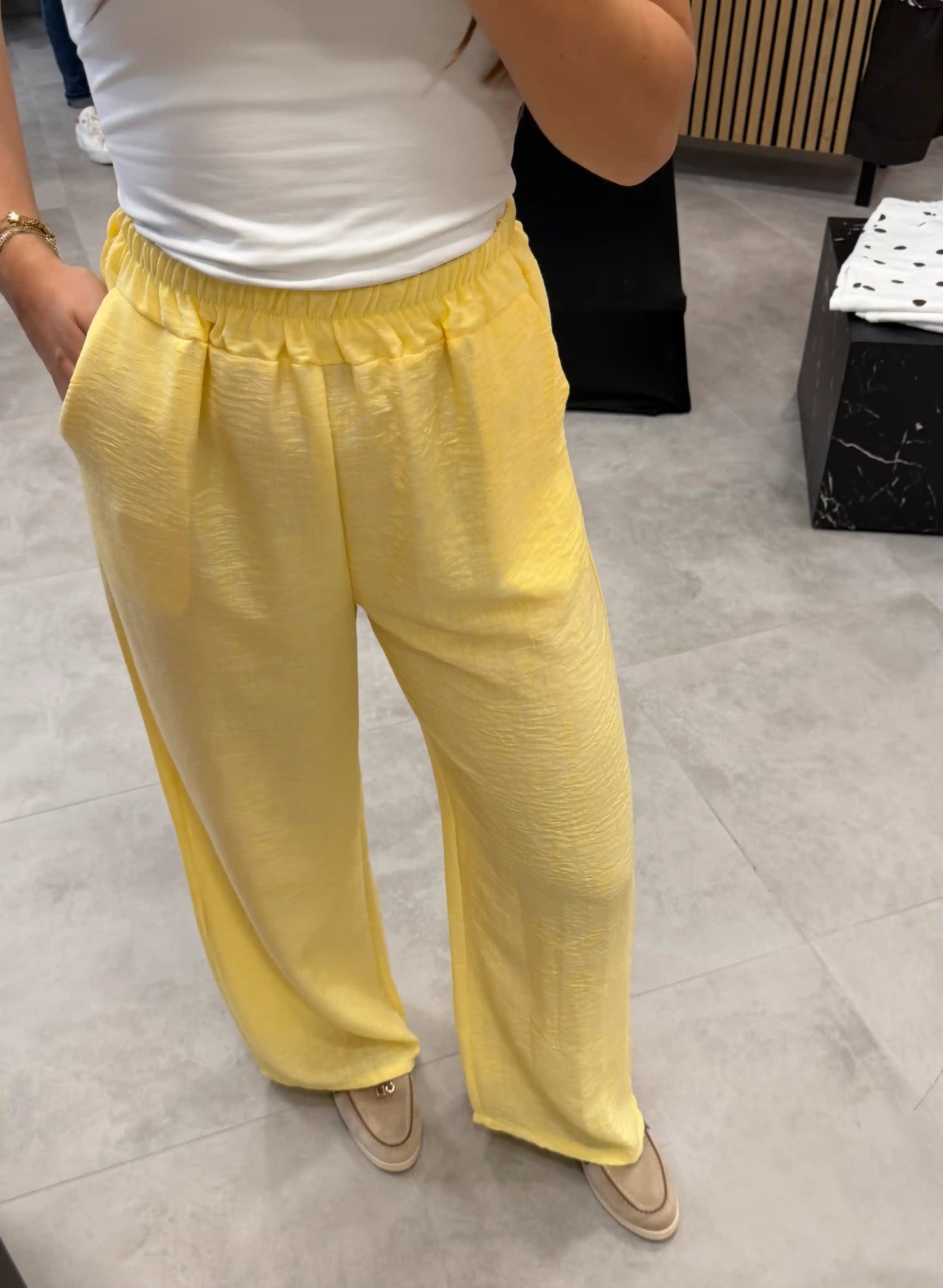 Set „Meliert“ Gelb