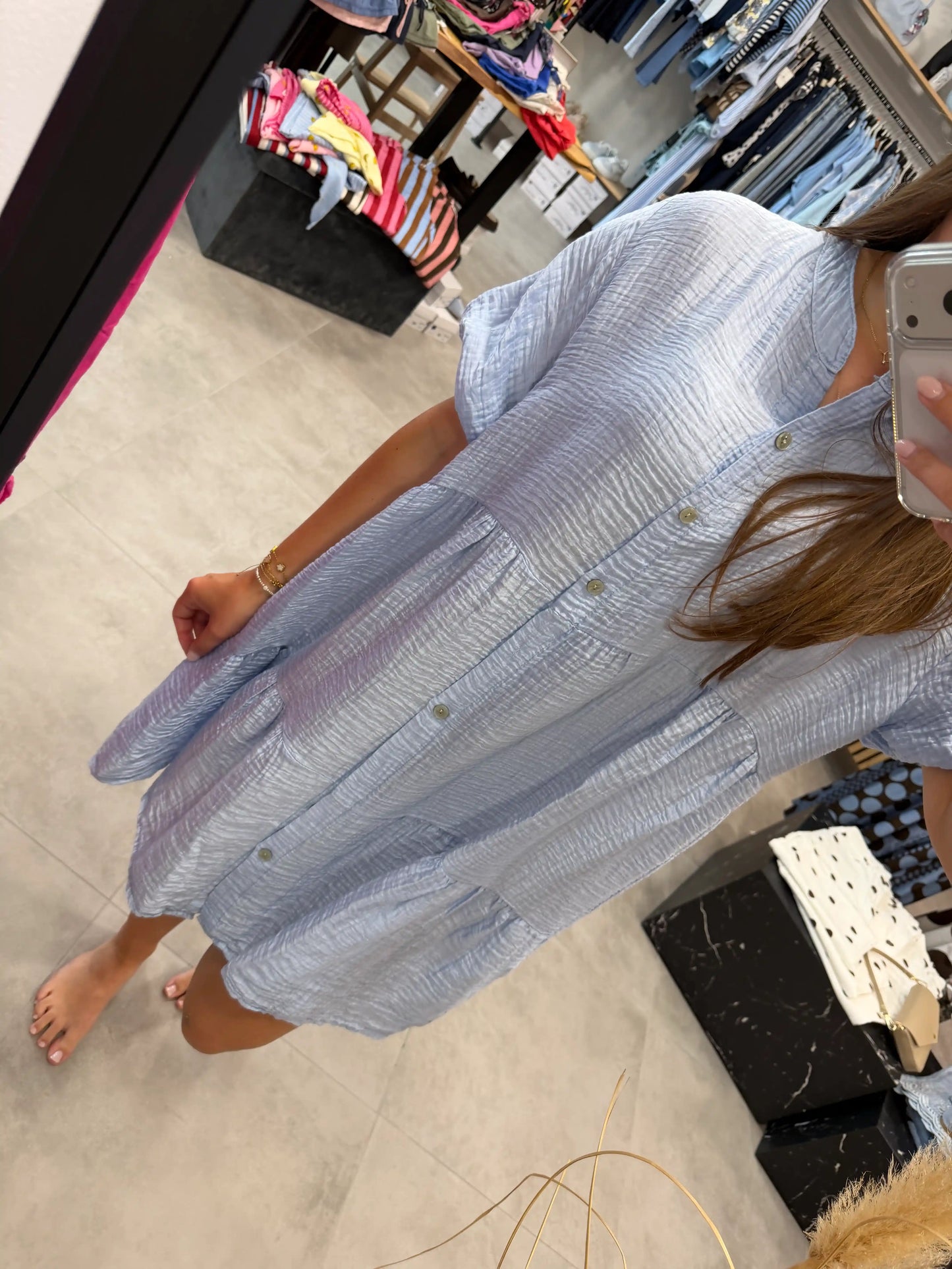 Kleid "Candy Cloud" Hellblau