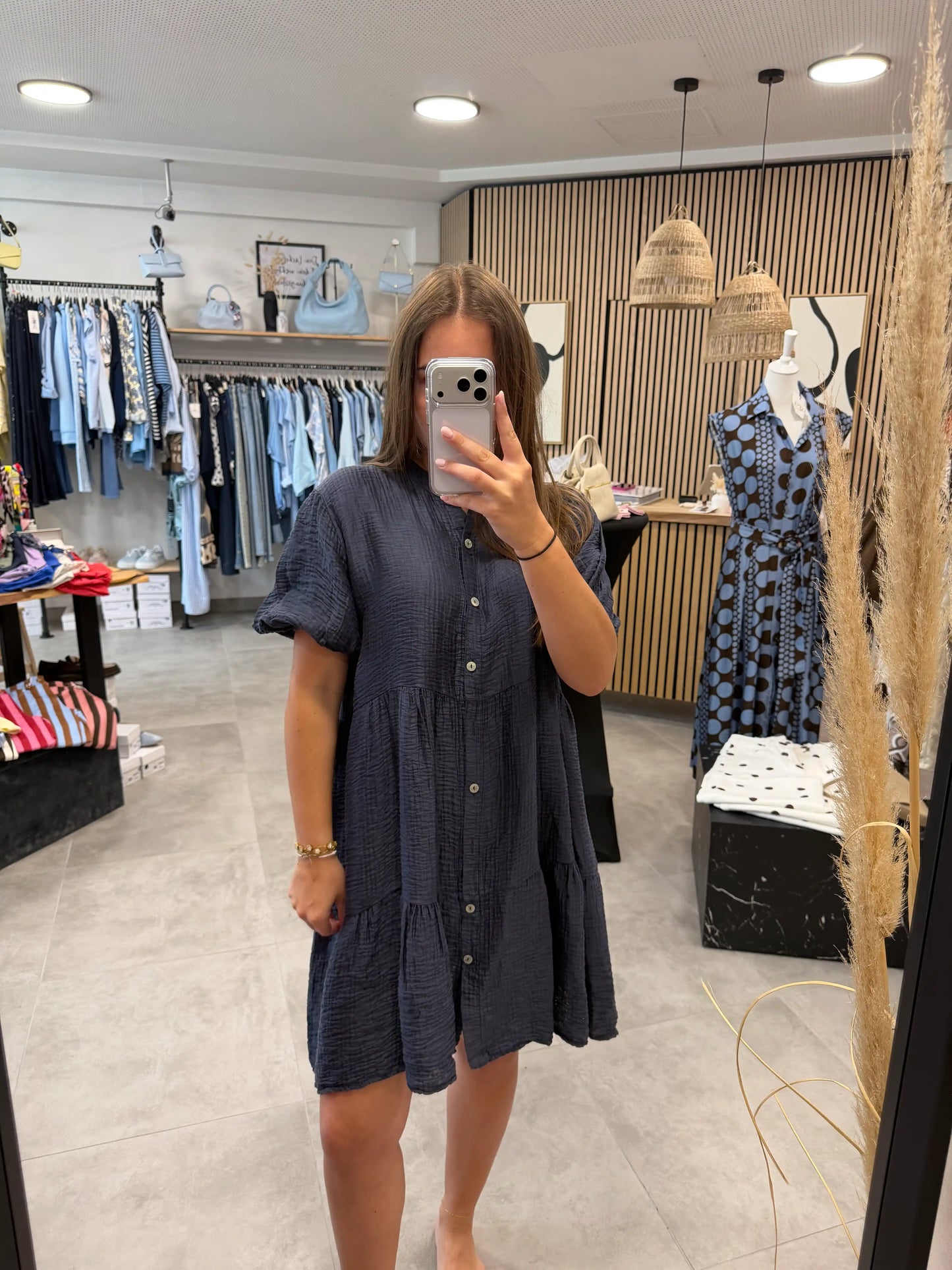 Kleid "Candy Cloud" Dunkelblau