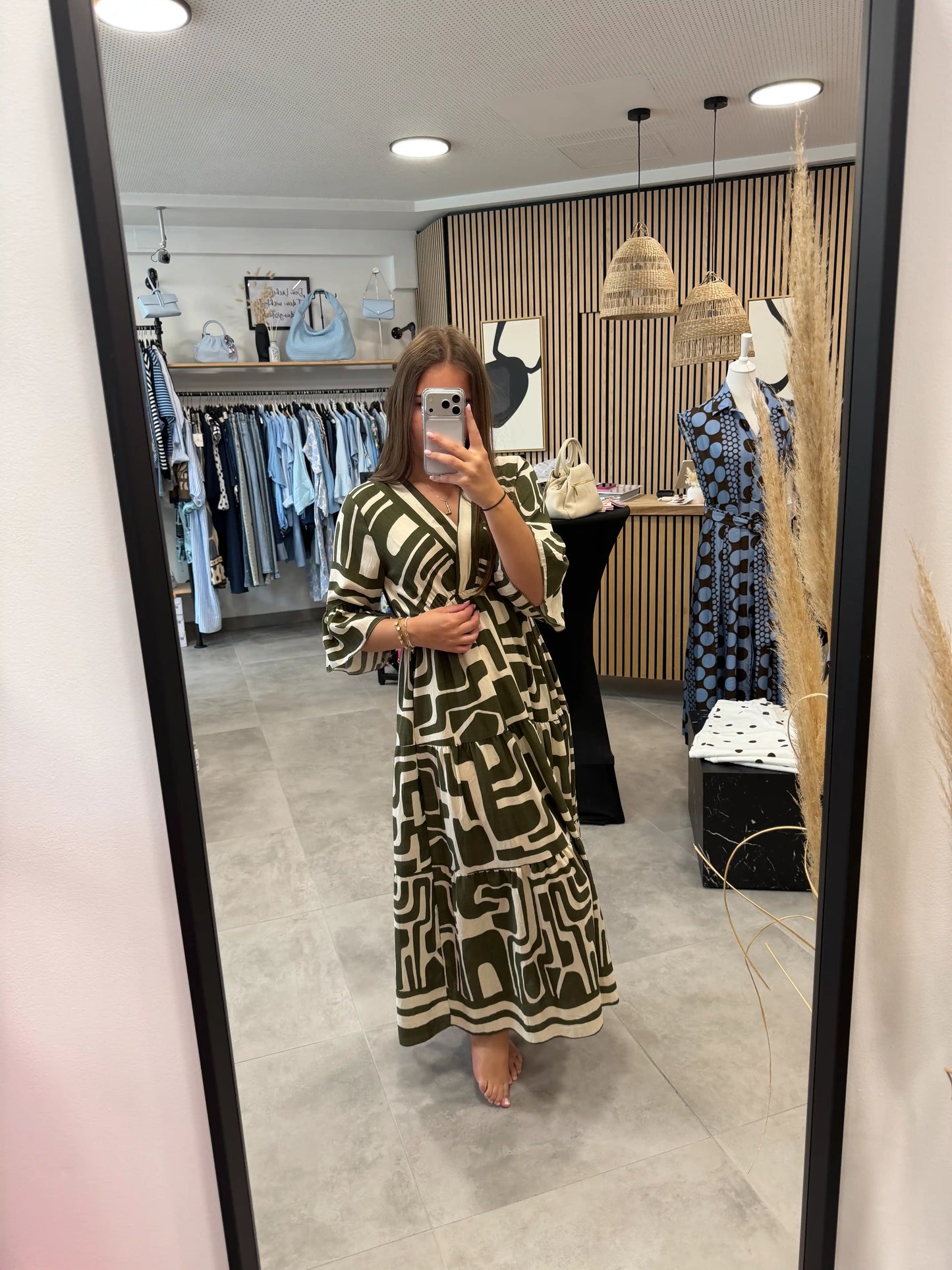Kleid "Olviera" Grün