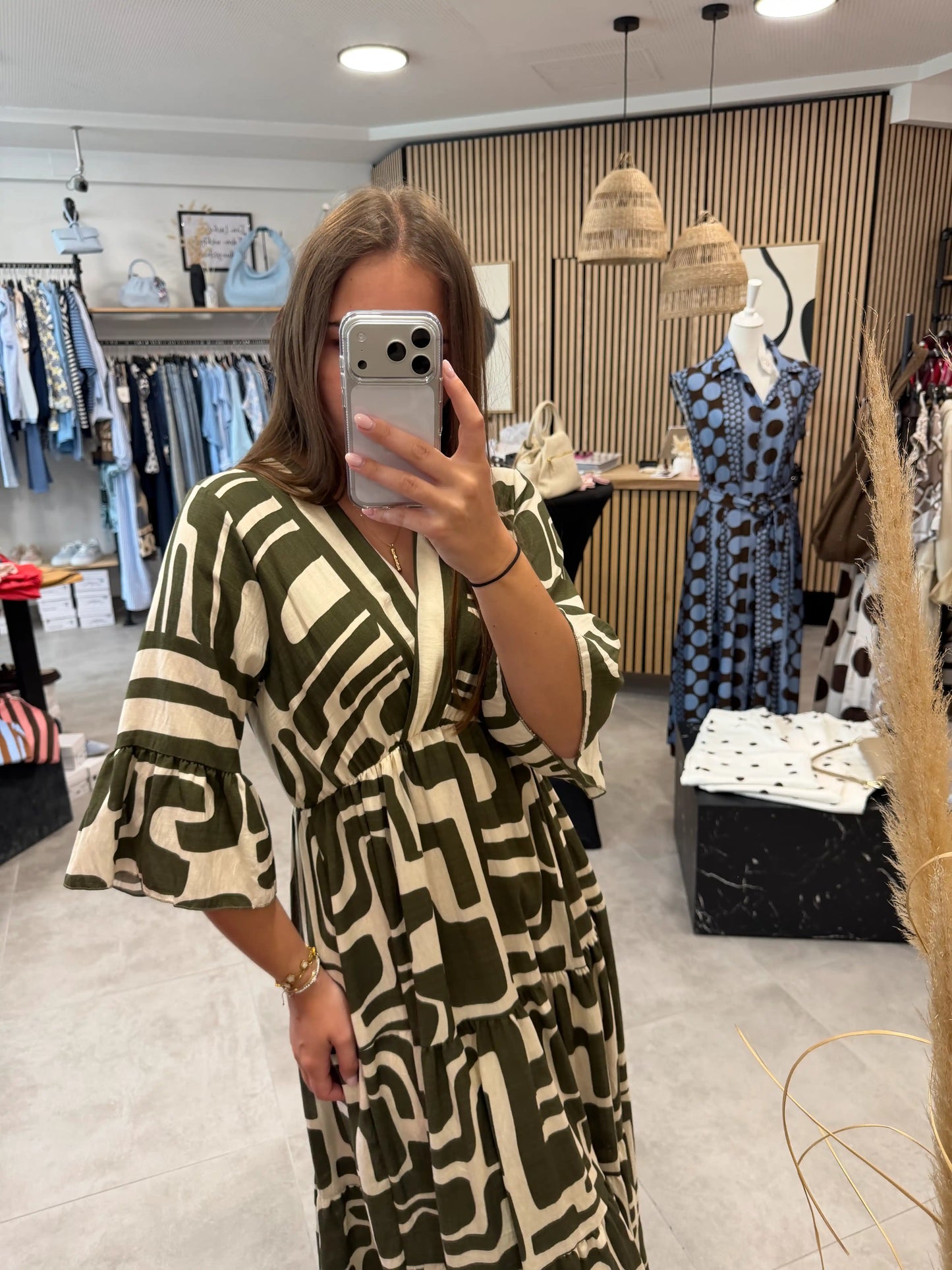 Kleid "Olviera" Grün