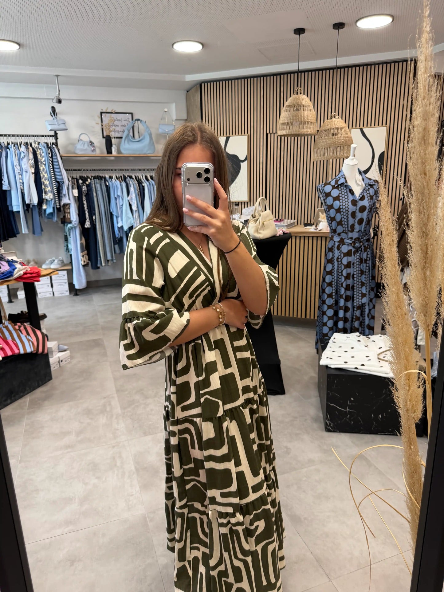 Kleid "Olviera" Grün