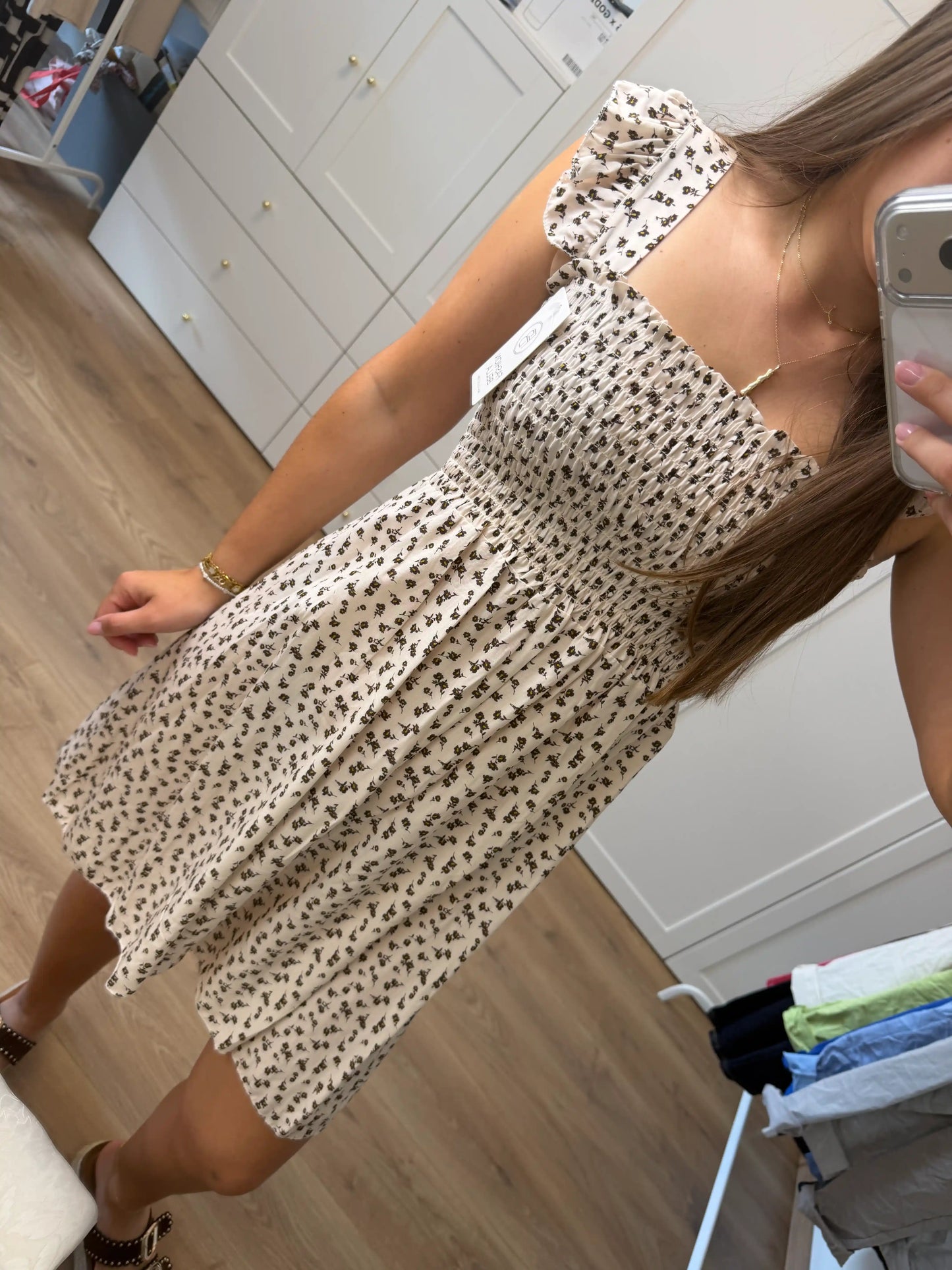 Kleid "Mila" Beige