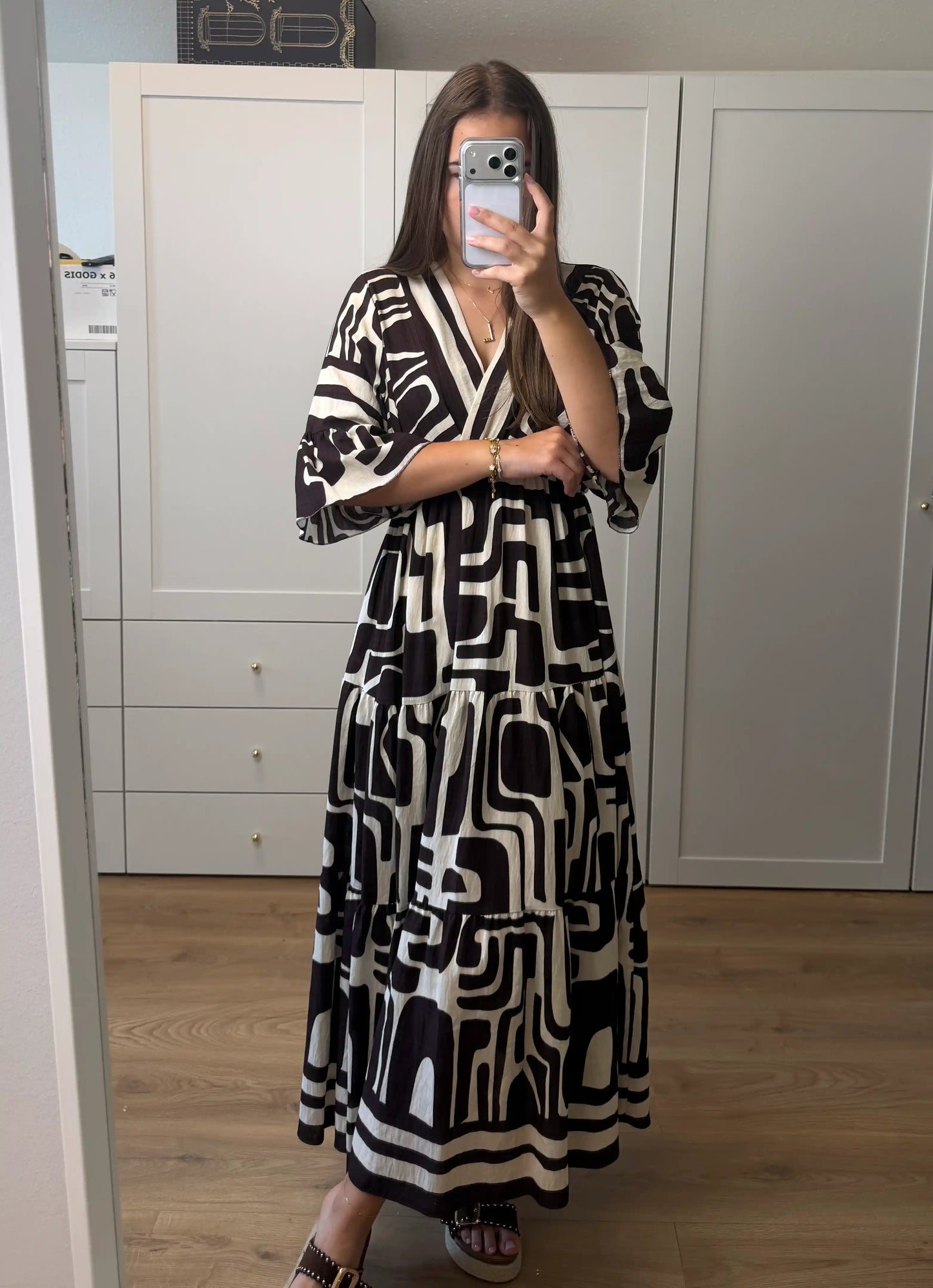 Kleid "Olviera" Braun