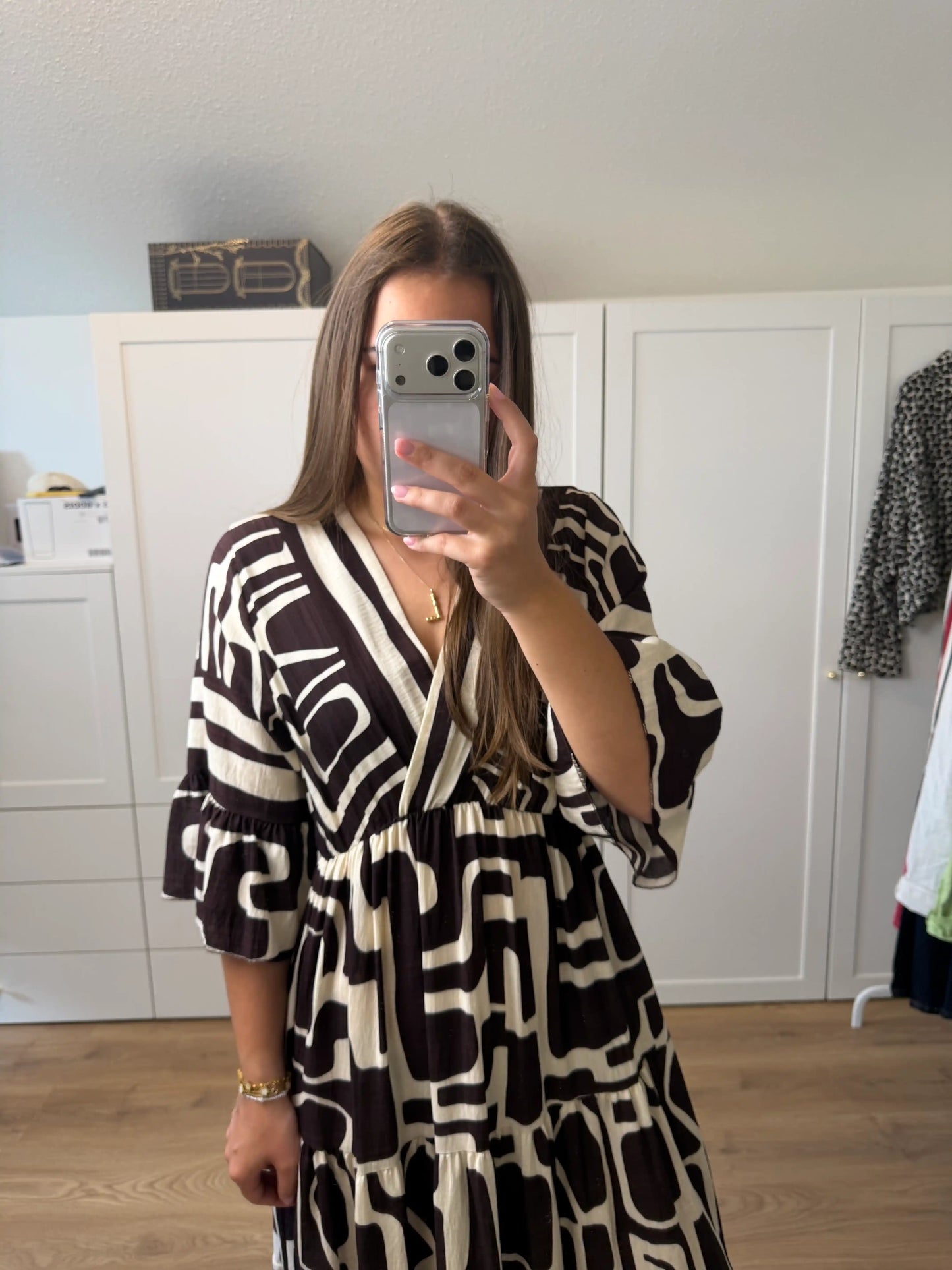 Kleid "Olviera" Braun