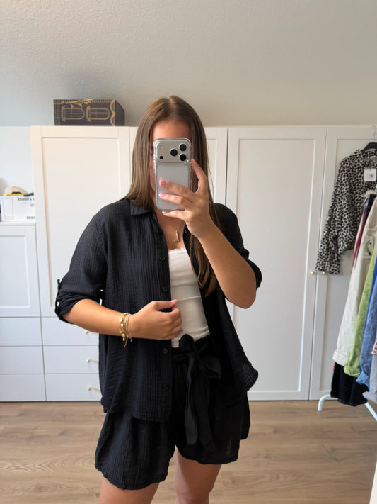Bluse "Sage" Schwarz