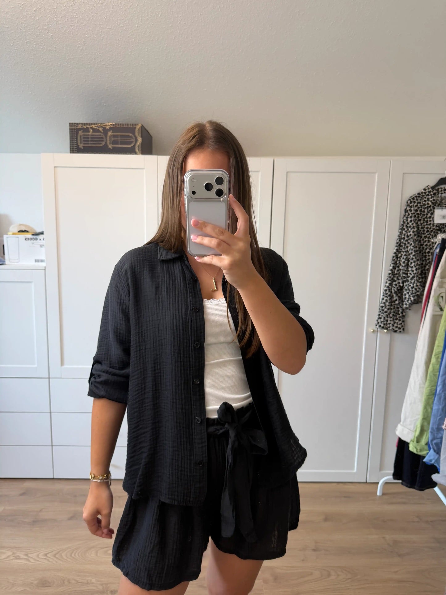 Bluse "Sage" Schwarz