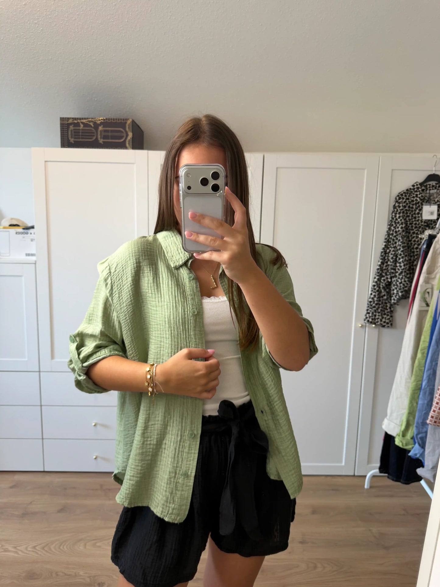 Bluse "Sage" Salbei