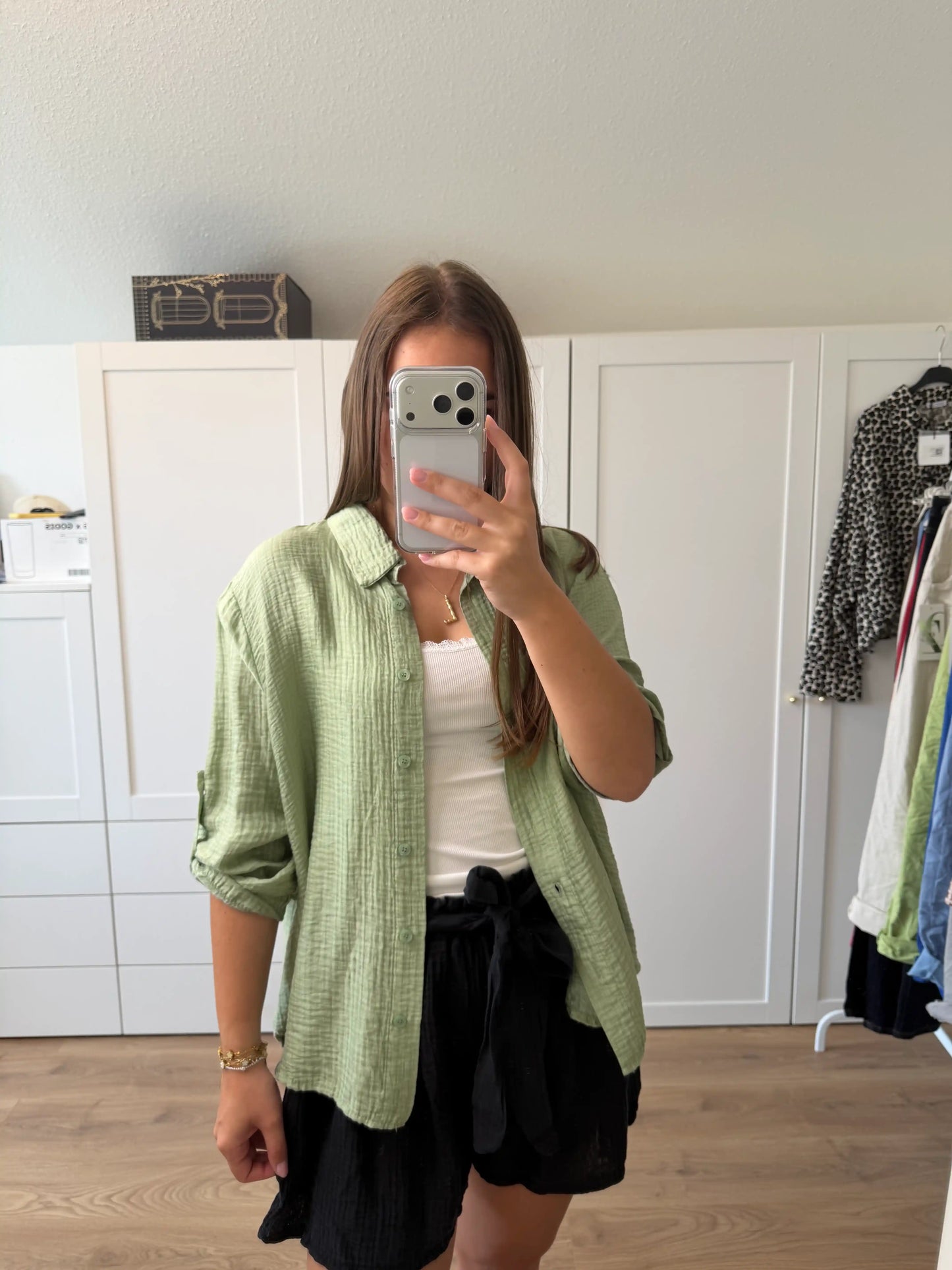 Bluse "Sage" Salbei