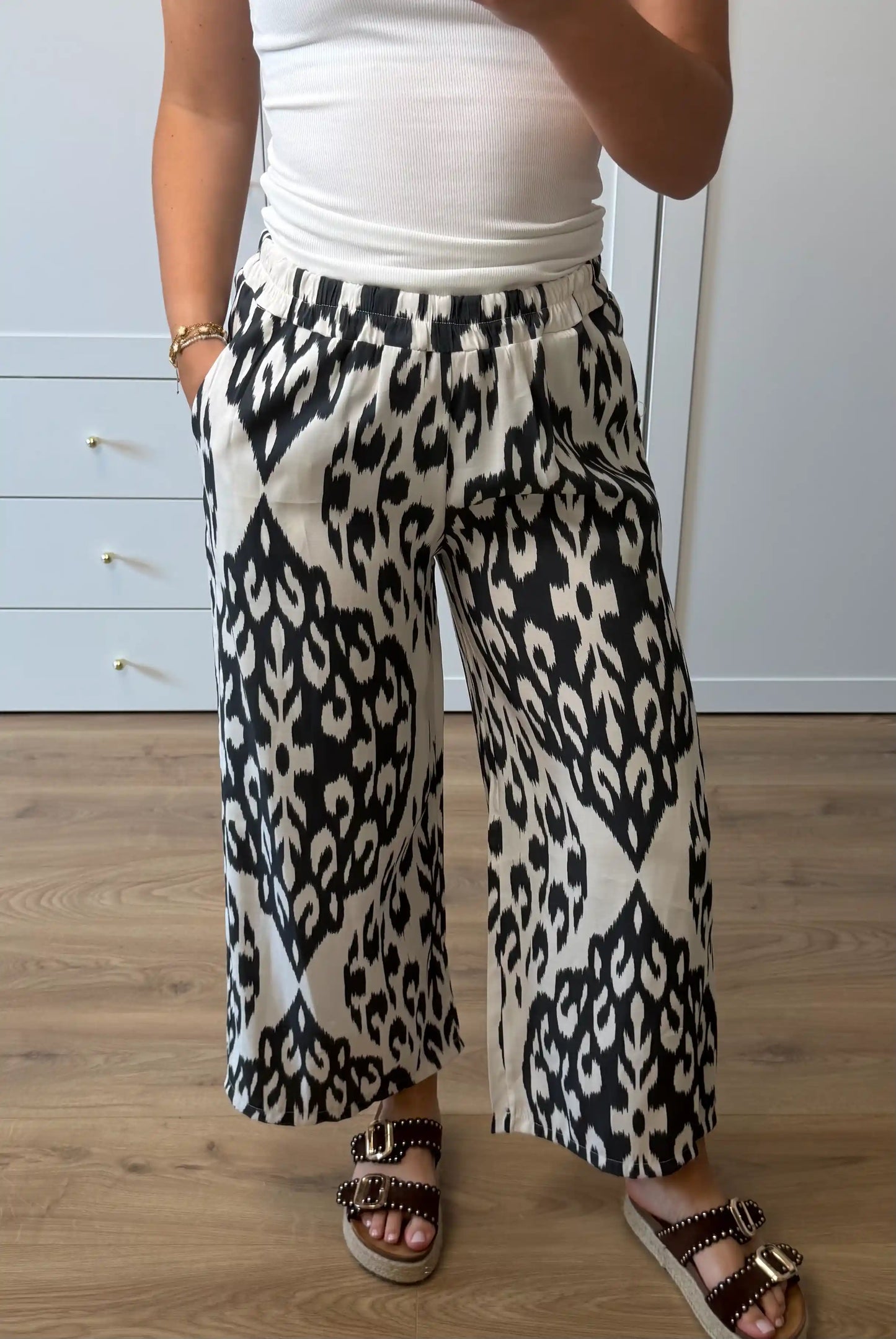 Culotte "Valencia" Dunkelgrau