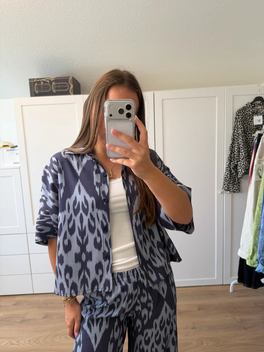 Bluse "Valencia" Navy