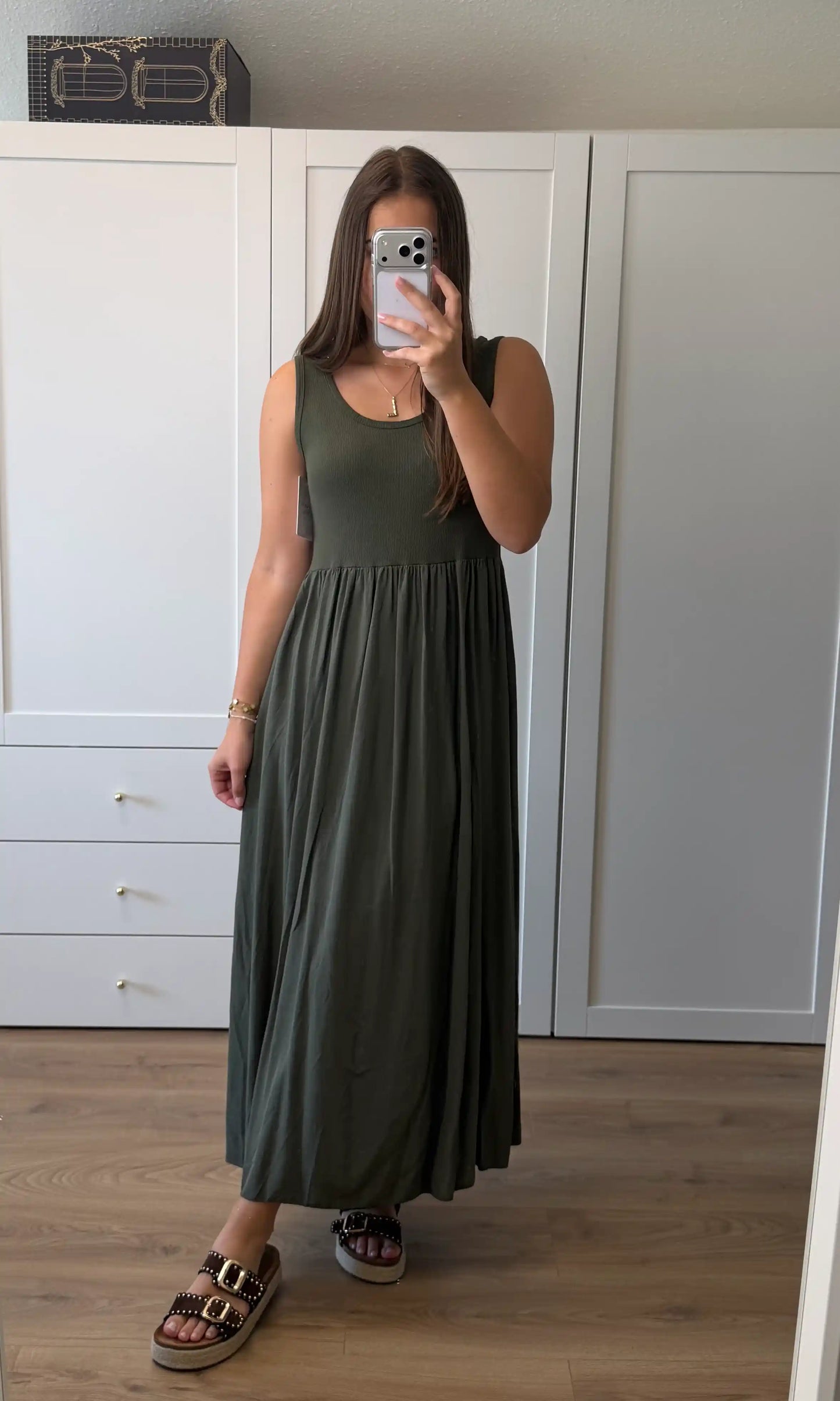 Kleid "Everyday" Olivegrün