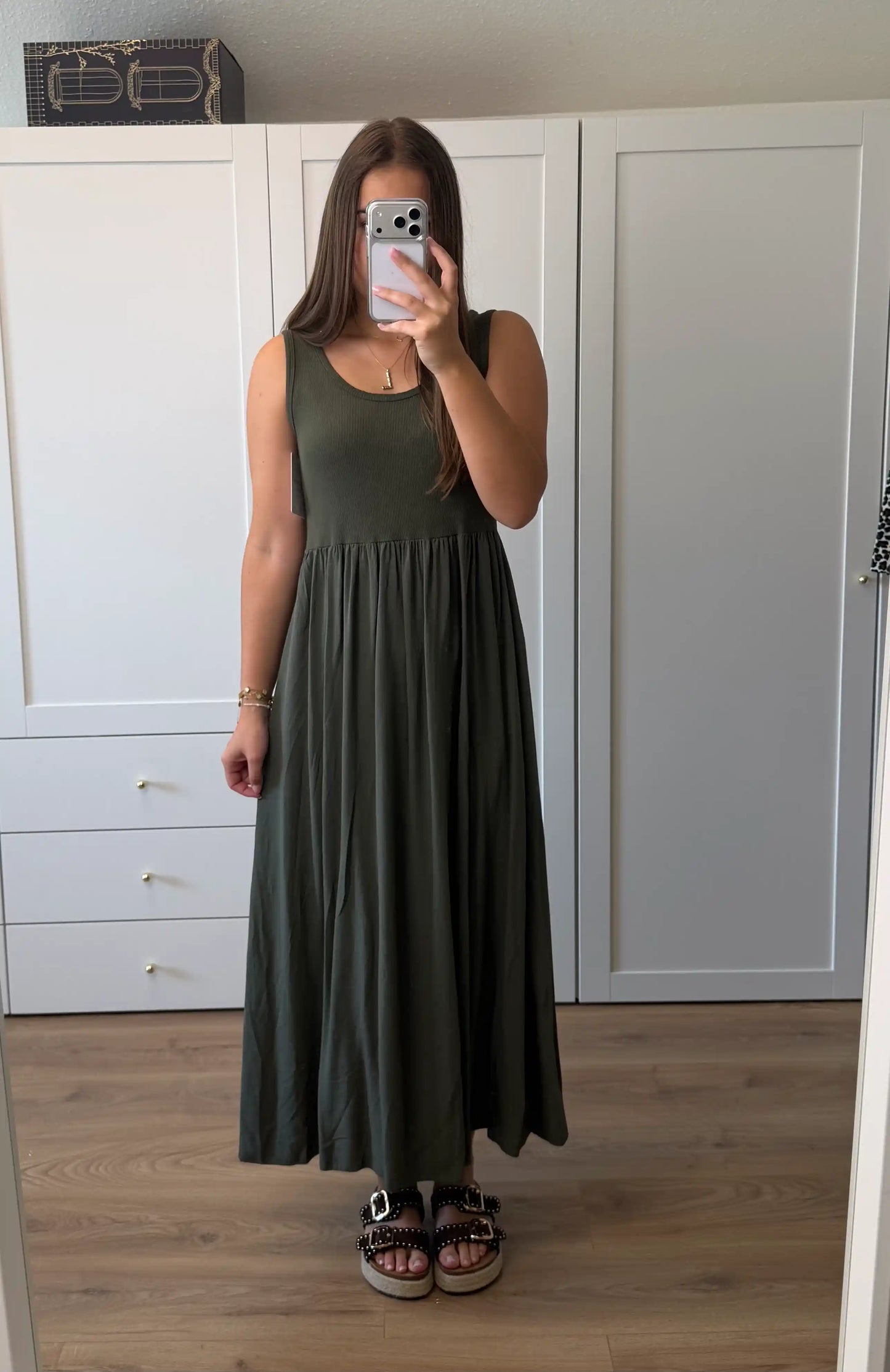 Kleid "Everyday" Olivegrün