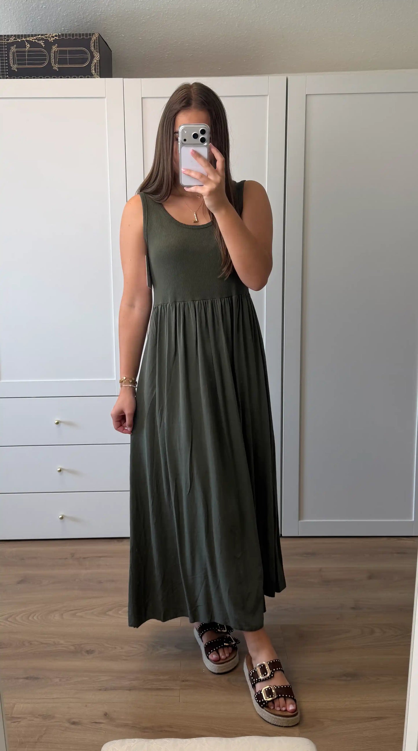 Kleid "Everyday" Olivegrün
