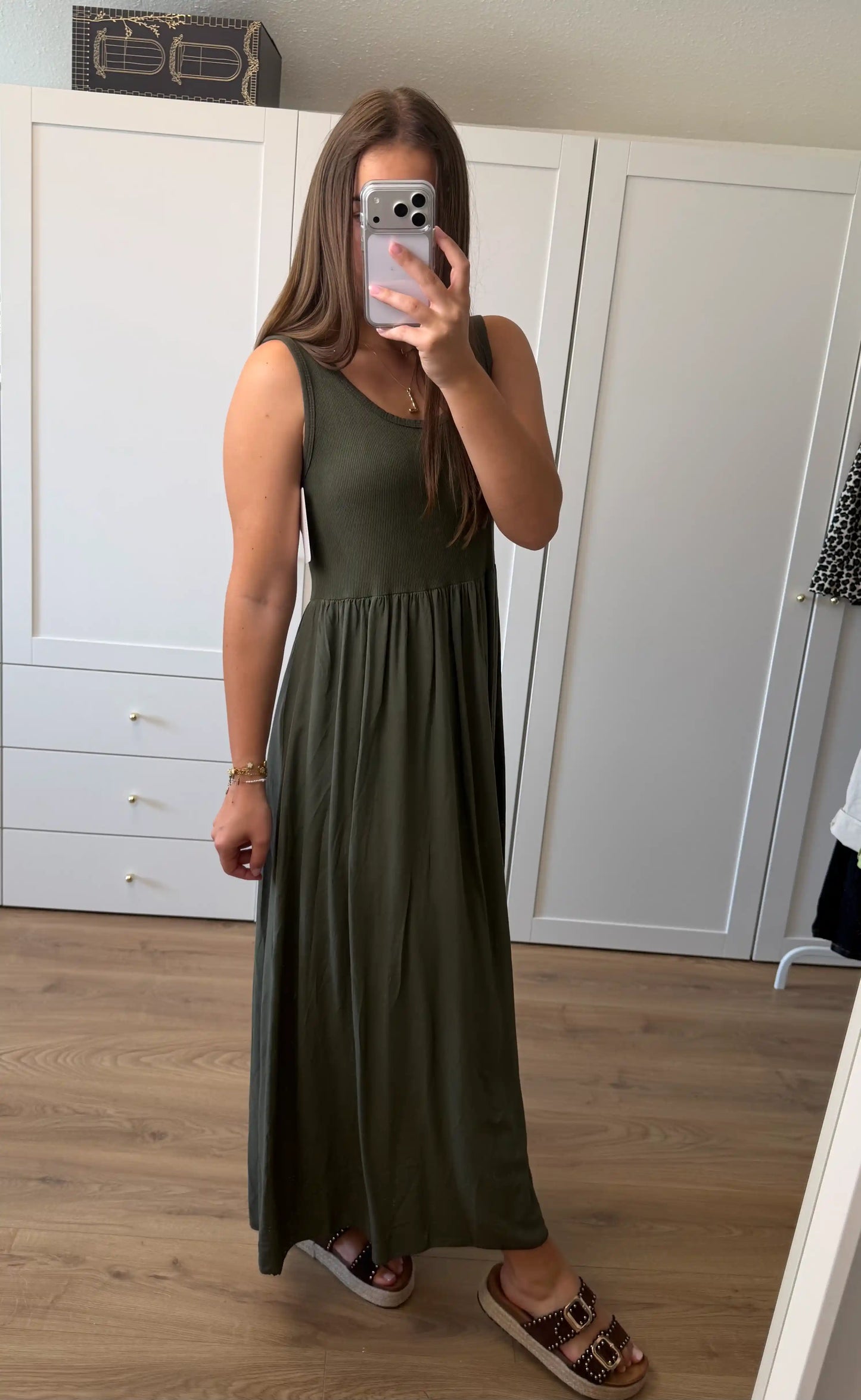 Kleid "Everyday" Olivegrün
