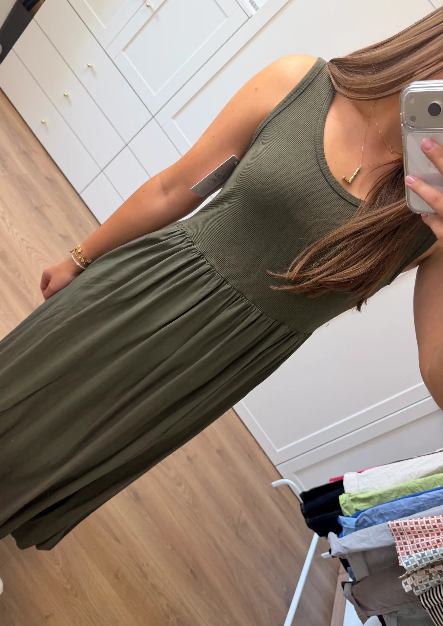Kleid "Everyday" Olivegrün
