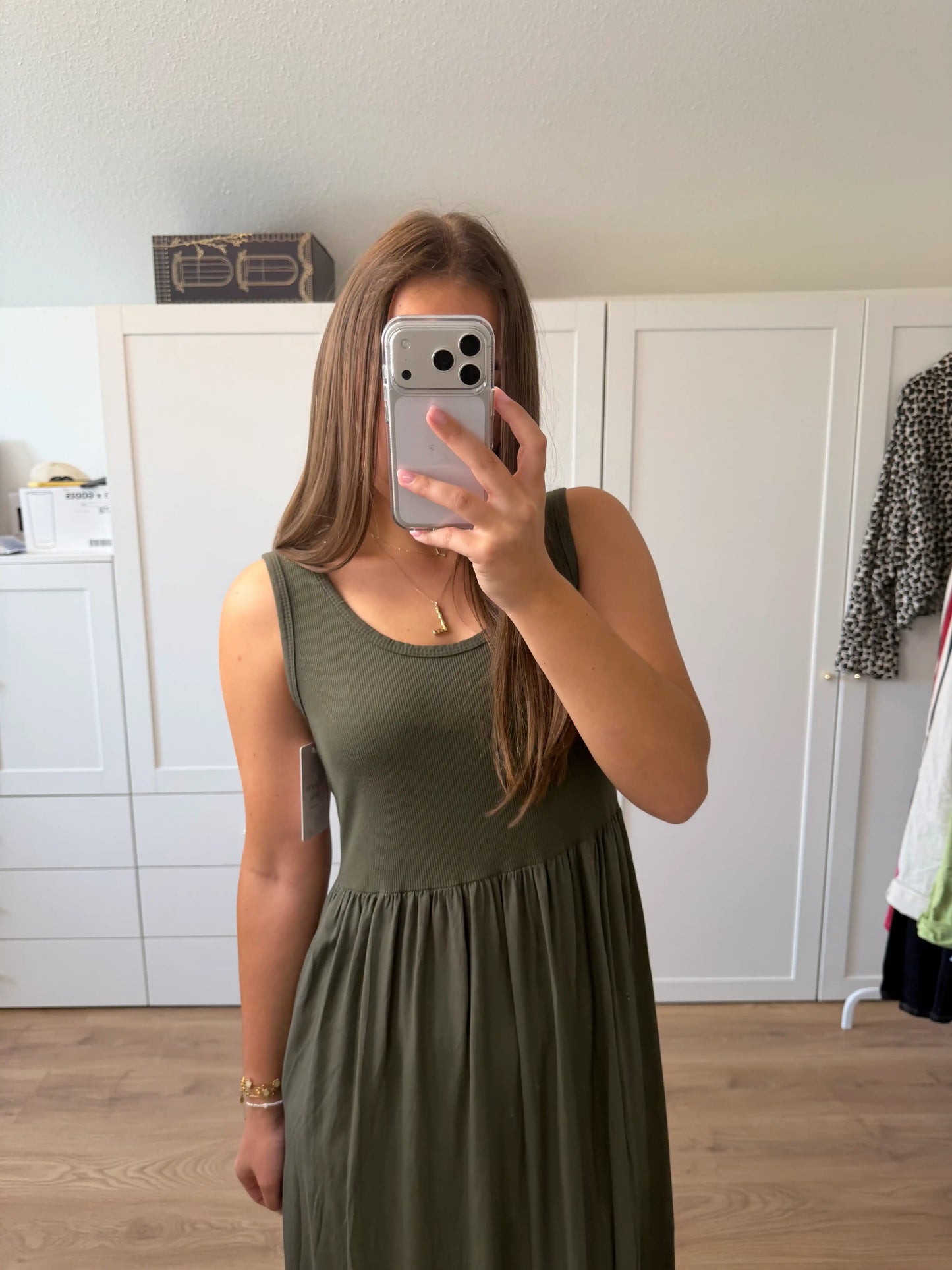 Kleid "Everyday" Olivegrün