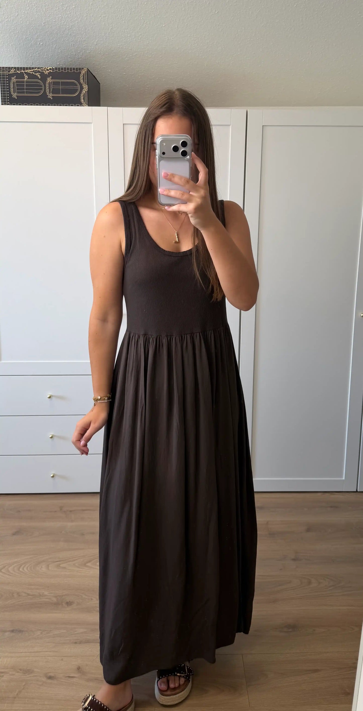 Kleid "Everyday" Schokobraun