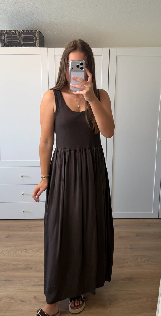 Kleid "Everyday" Schokobraun
